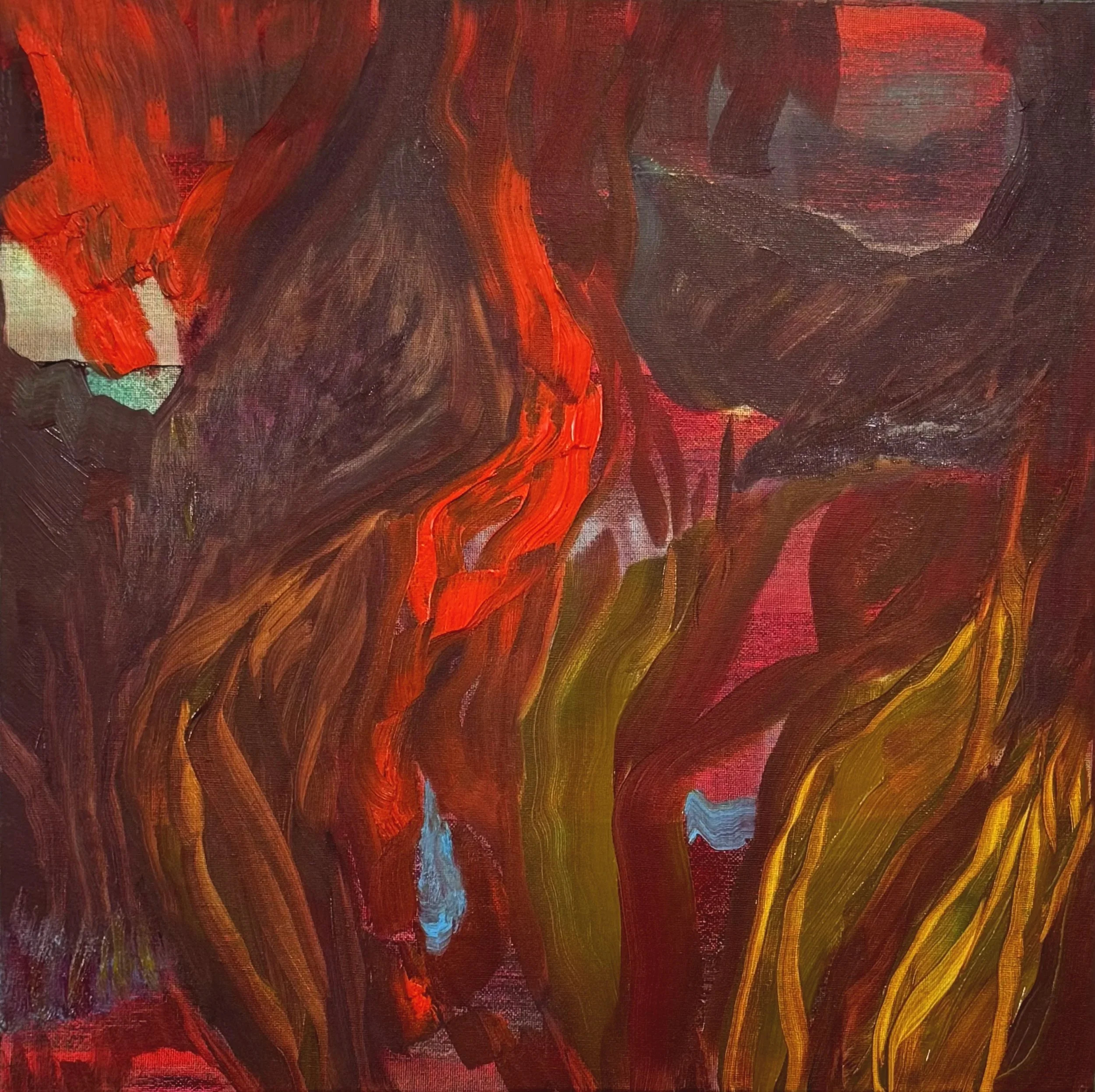Birdy, 2026. Oil on linen - 30 x 30 cm