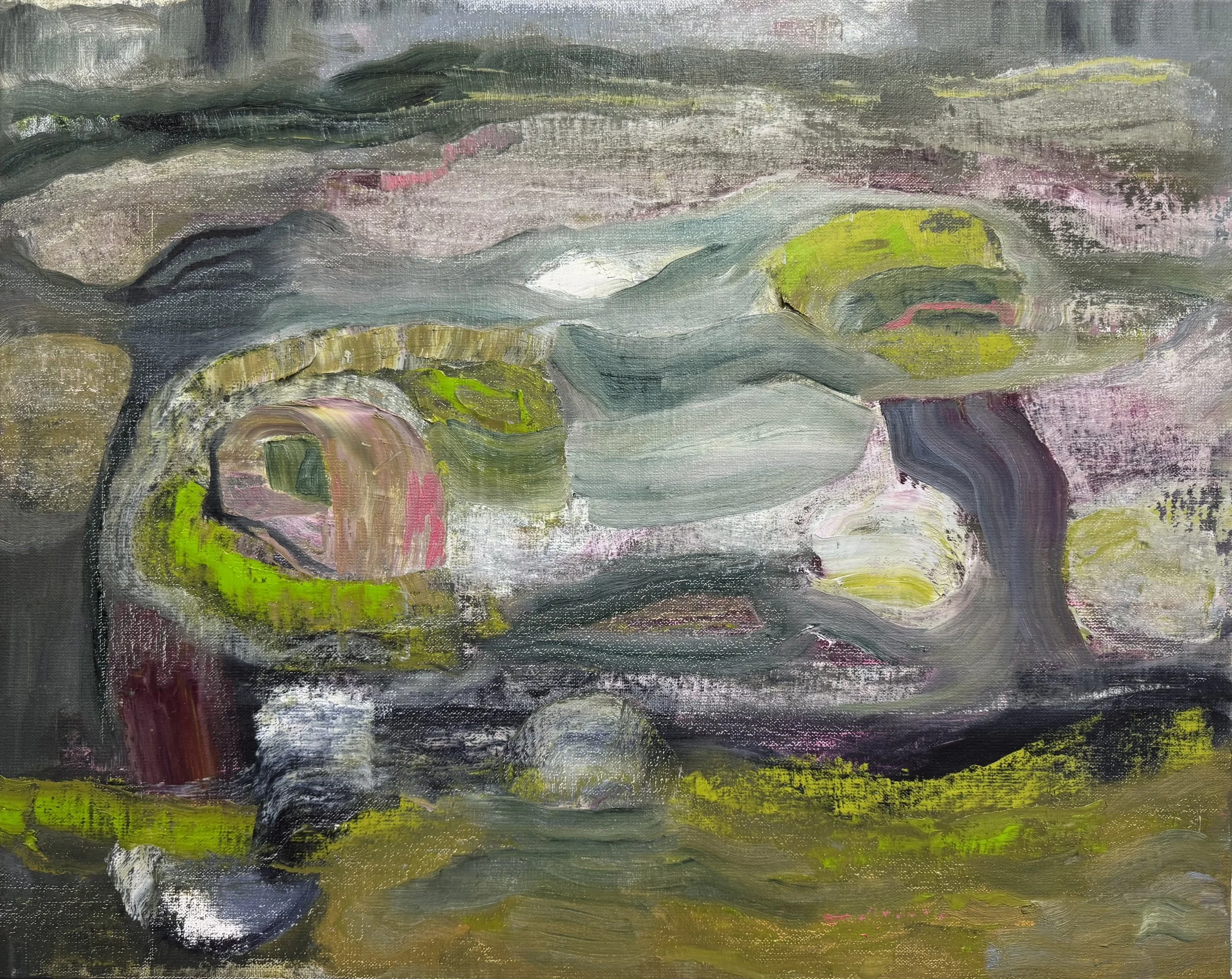 Boreal, 2024. Oil on linen - 40.5 x 51 cm