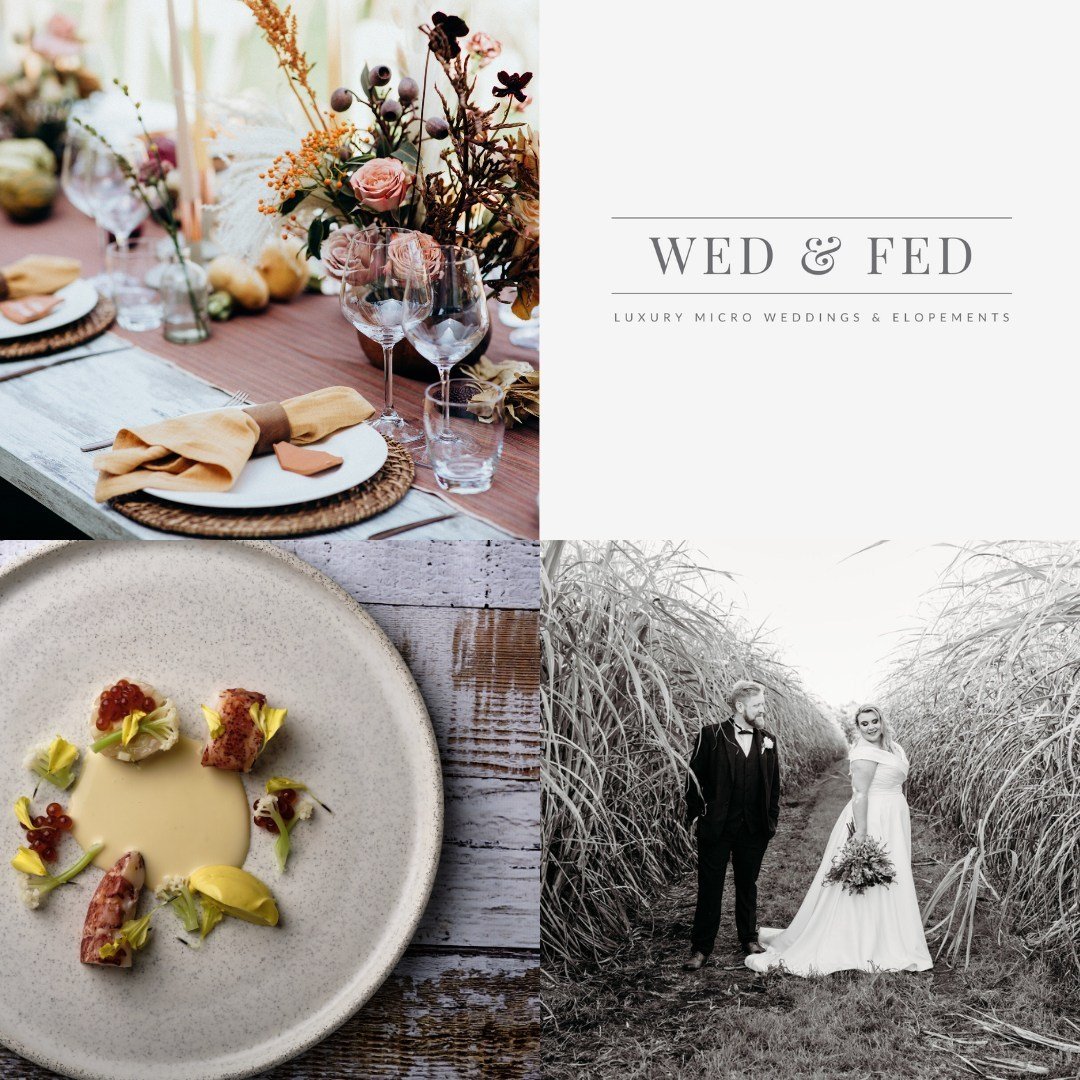 Bespoke Ceremonies meets Fine Dining Degustations⁠
⁠
Wed &amp; Fed - perfect for intimate weddings and elopements⁠
⁠
DM us to start creating your dream wedding day⁠
⁠
@sarahdawescelebrant ⁠
@alandawes_privatechef⁠
⁠
#wedding #wedandfed #luxurywedding