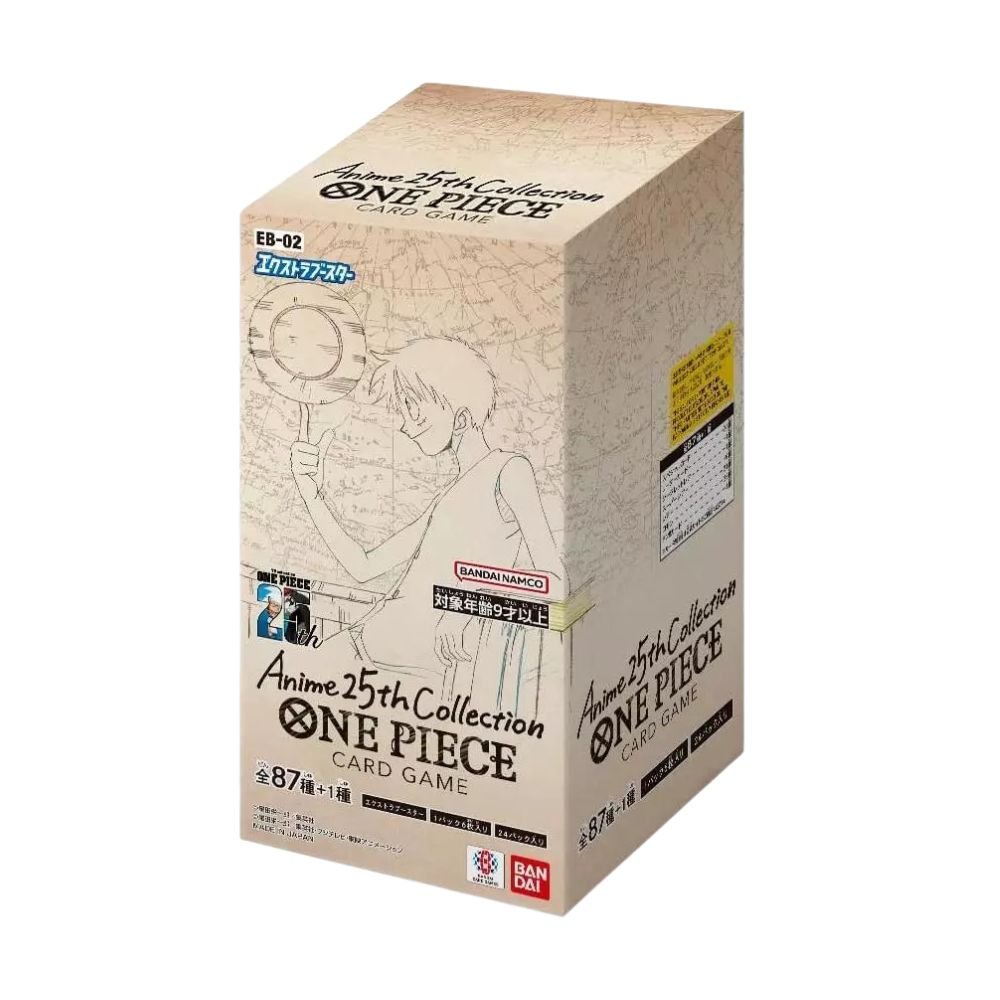 Japanese One Piece Anime 25th Collection EB02 Booster Box