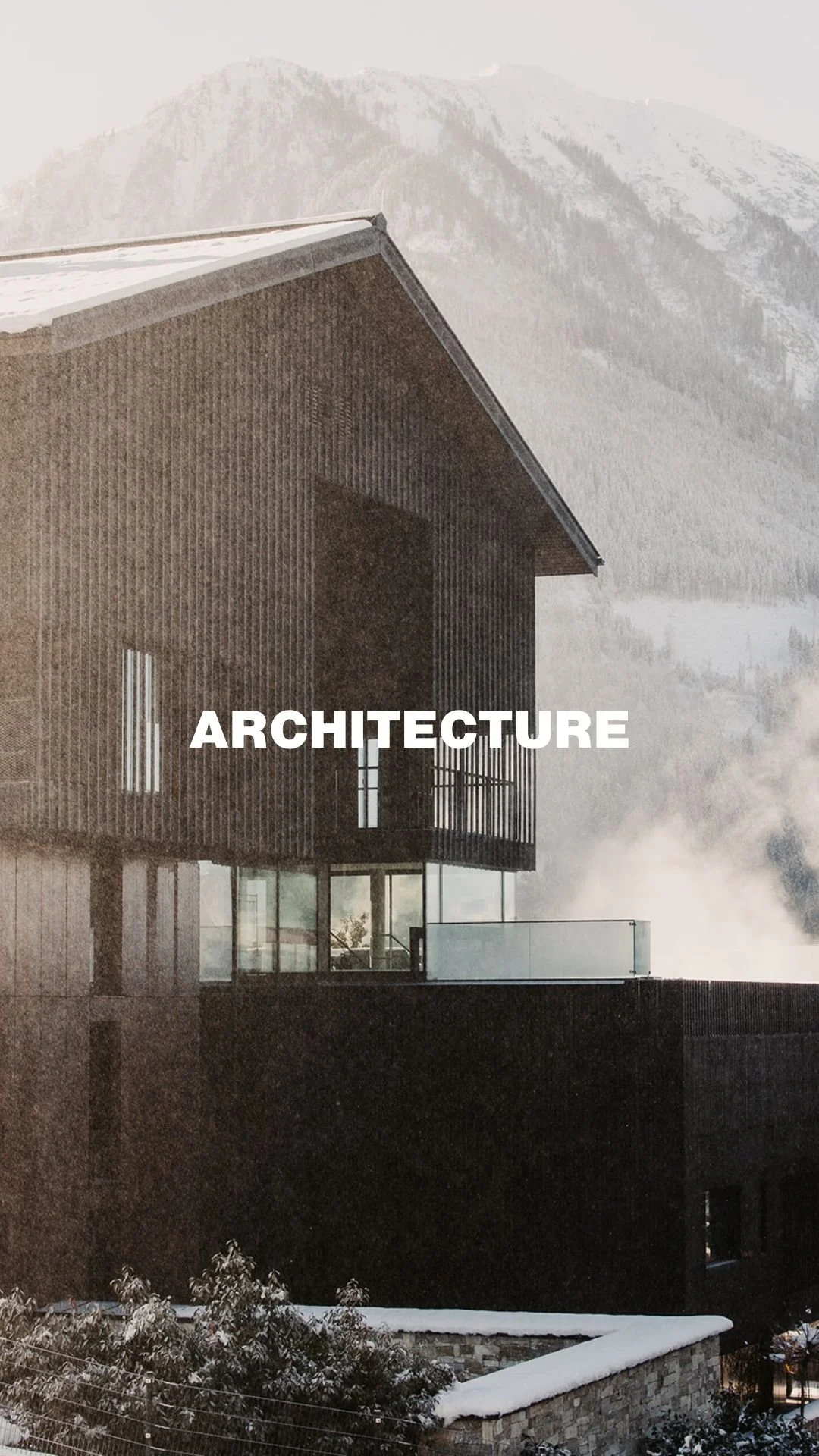 Architektur, Fassadengesaltung und Form für Haven Alpendorf, Hotel Oberforsthof im SalzburgerLand Pongau Österreich