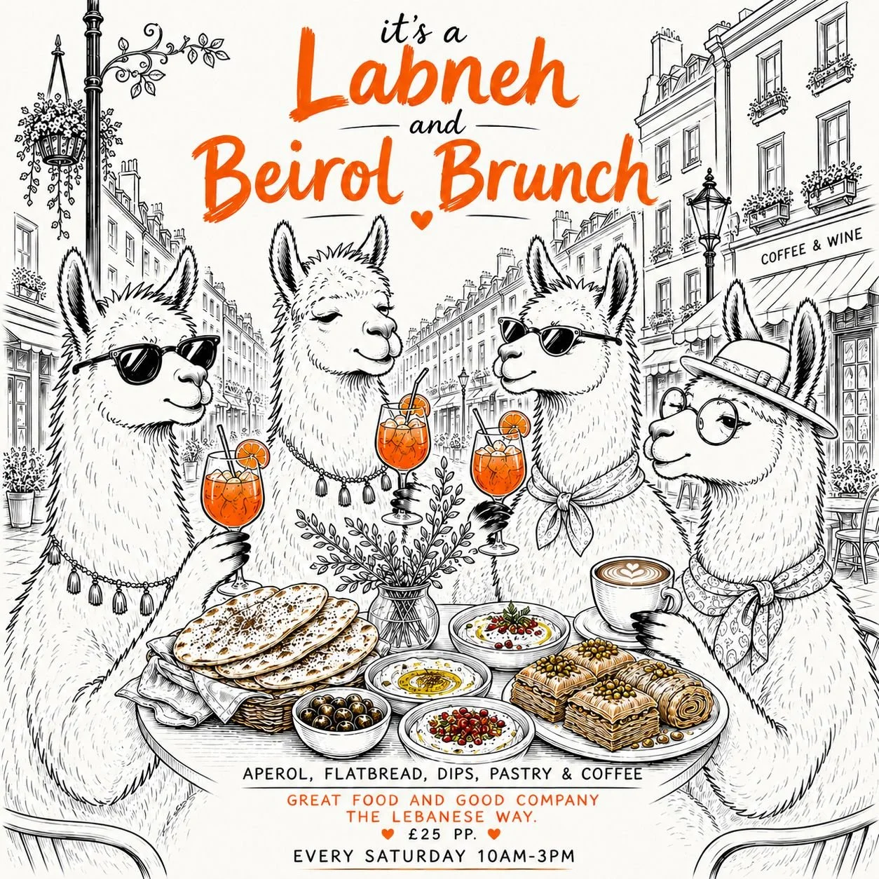 Saturday's Labneh and Beirol Brunch