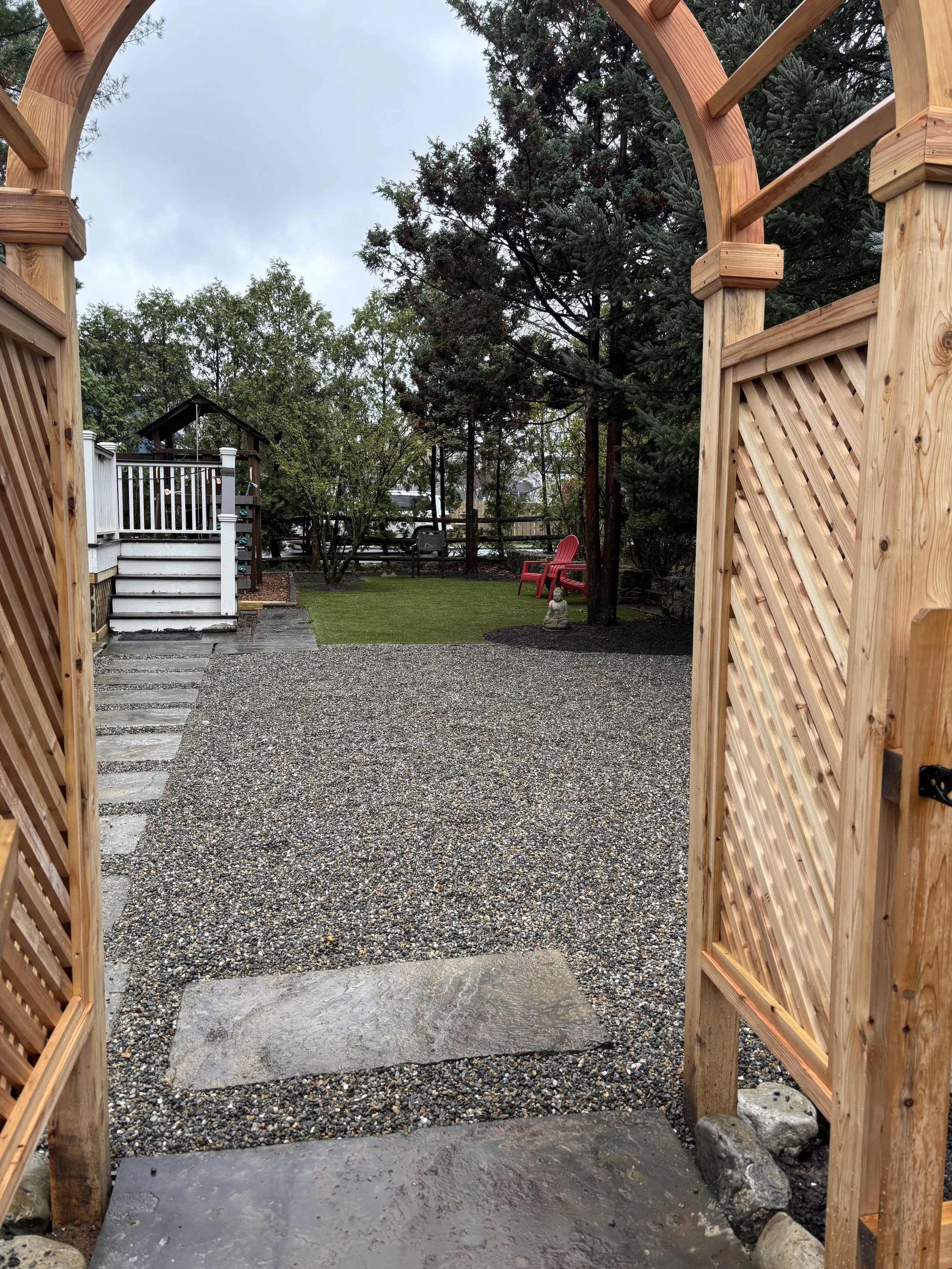 PEA GRAVEL MULTI USE SPACE