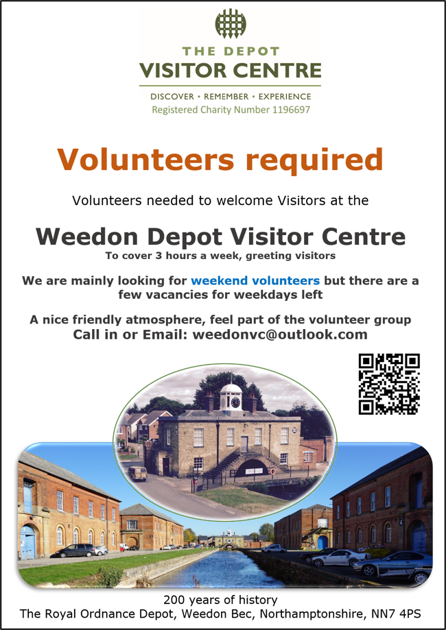 New Volunteers Required