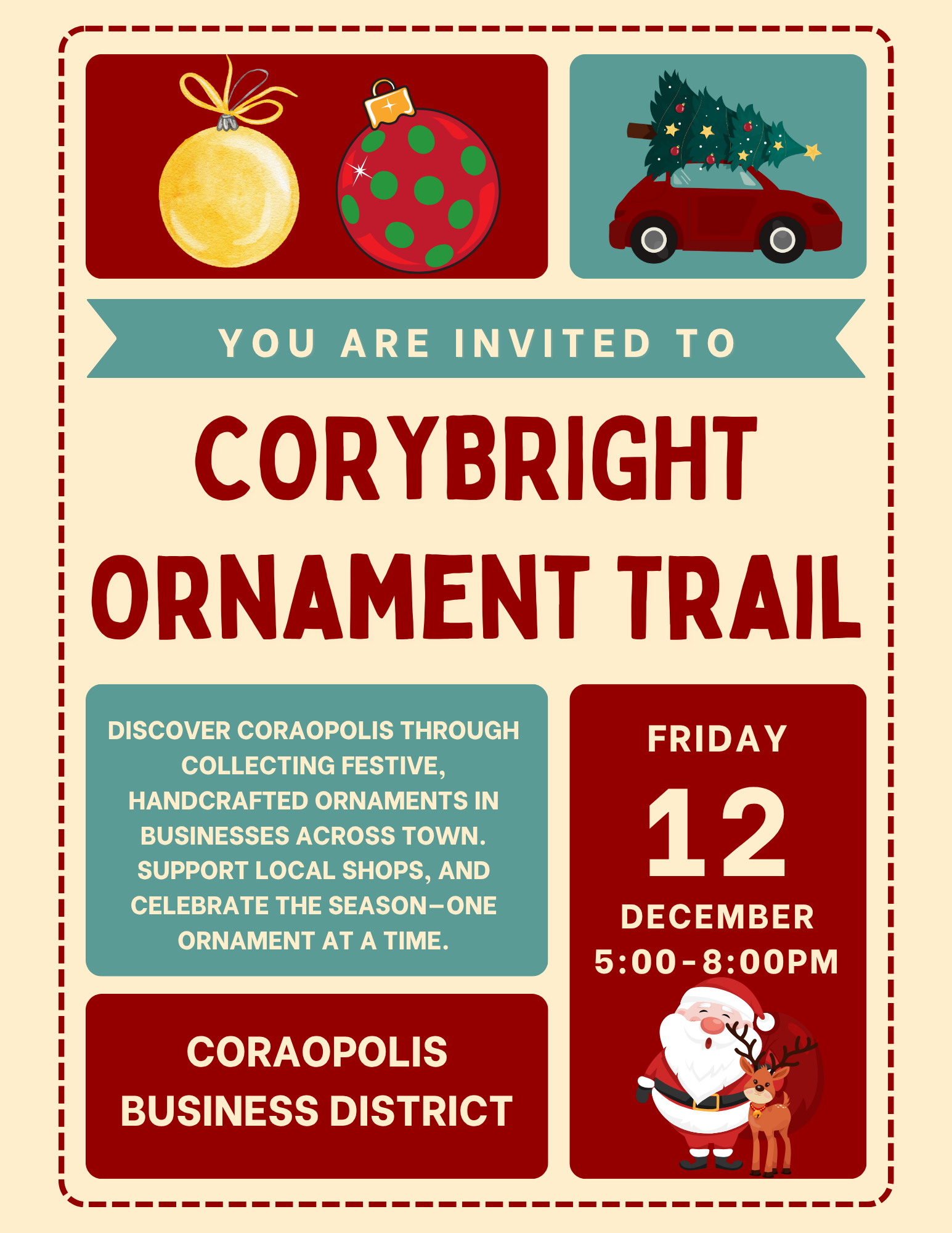 CoryBright Ornament Trail