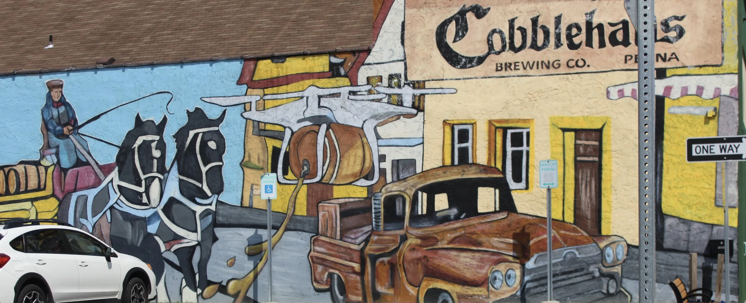 Modes of Transportation Mural