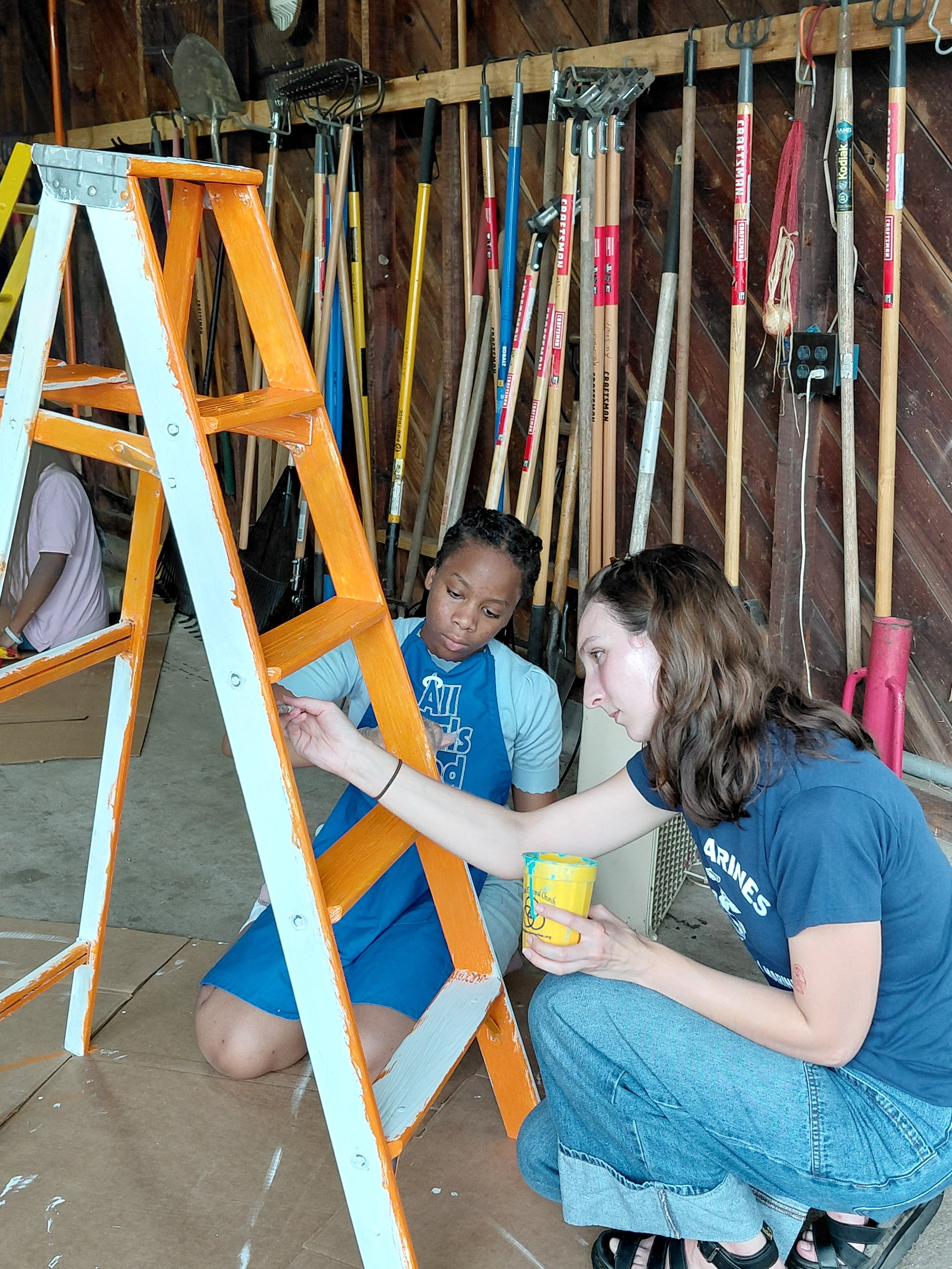 June's Youth Gathering - Painting Ladders 1.jpeg