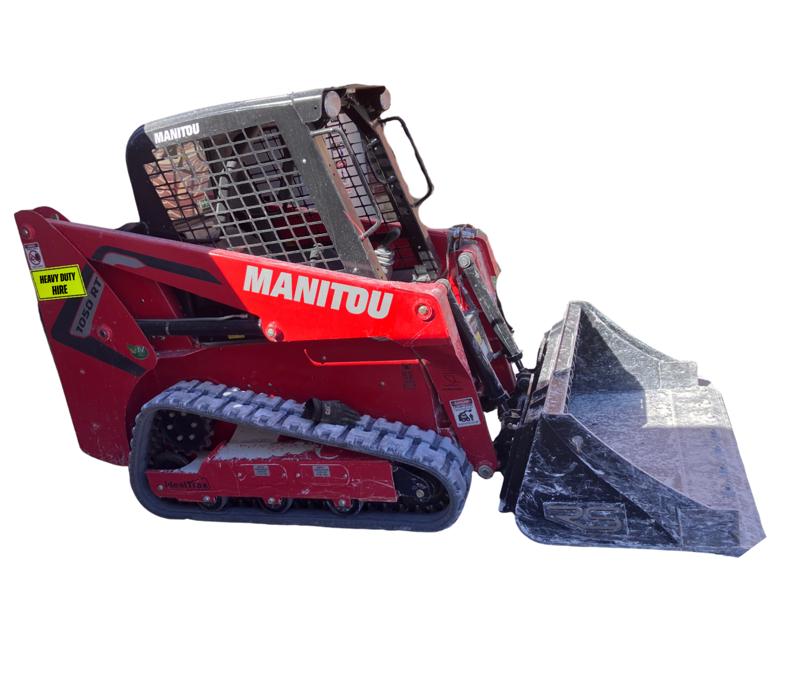 Manitou 1050RT positrack available for hire