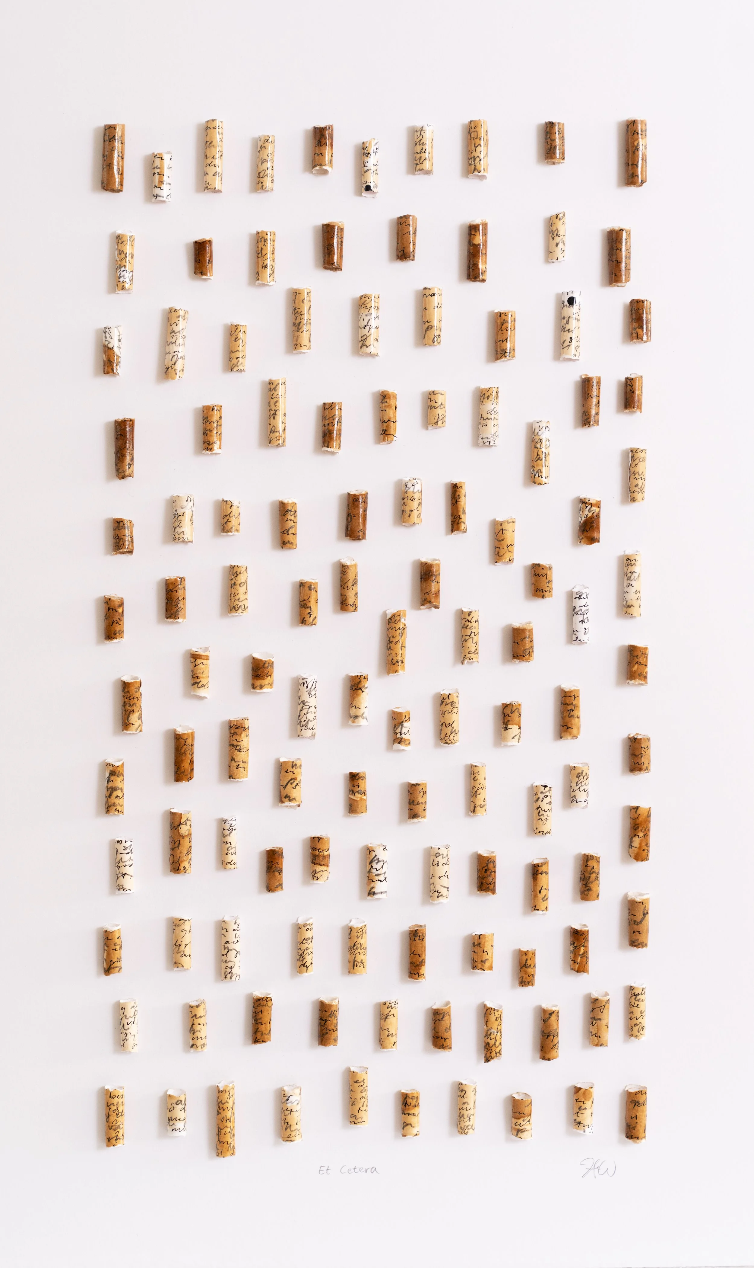 "Et Cetera" 100x60cm paper collage 2026