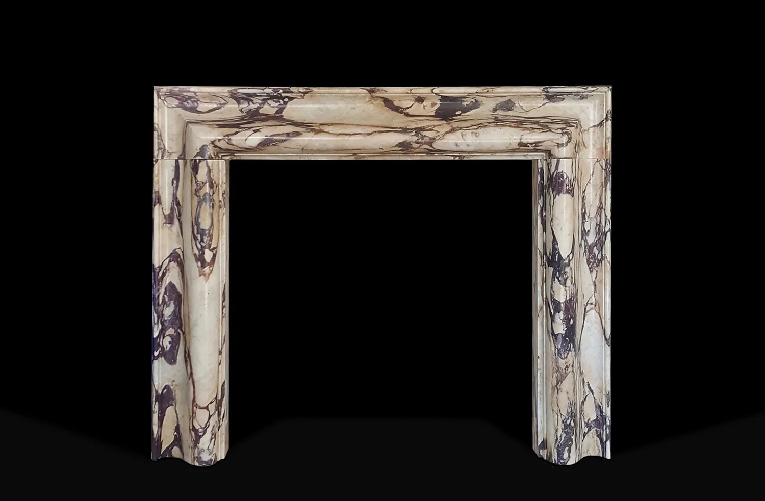 Bespoke Wilton Bolection Fireplace Surround in Calacatta Borghini ...