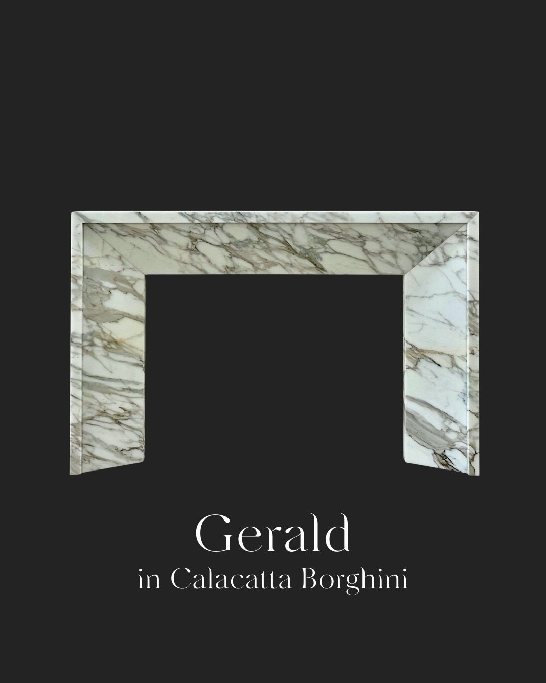Marble Monday ft. Gerald in Calacatta Borghini ⁠
⁠
Chosen for this fireplace surround, its luminous white backdrop and bold, flowing veining create a natural focal point that feels both classic and contemporary. The richness of Calacatta Borghini doe