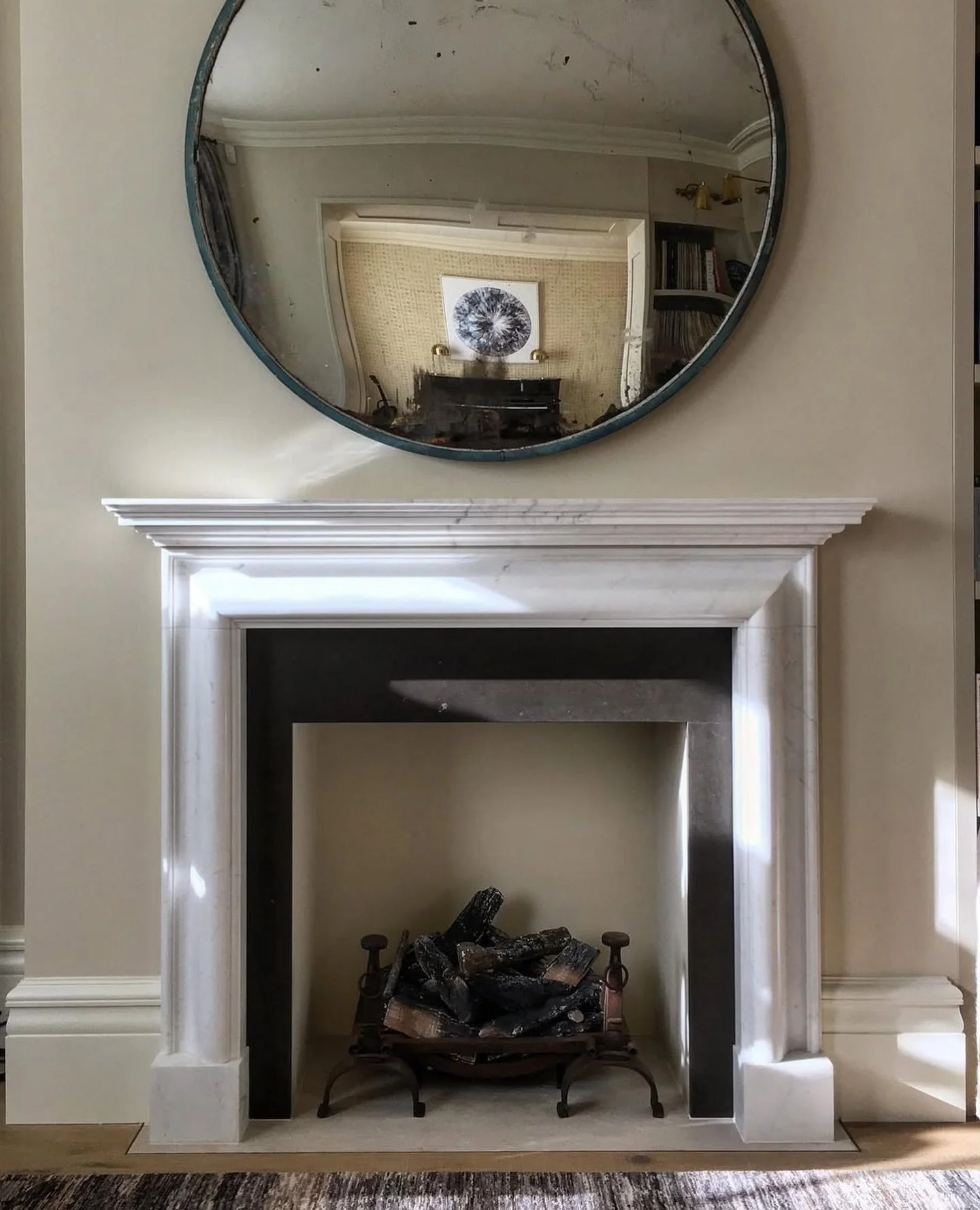 From the archives | a timeless fireplace for a residential project with a light internal chamber 

Often the focus of a fireplace is the surround, the stone, the proportions, the architectural statement it makes within a room. But the inner chamber i