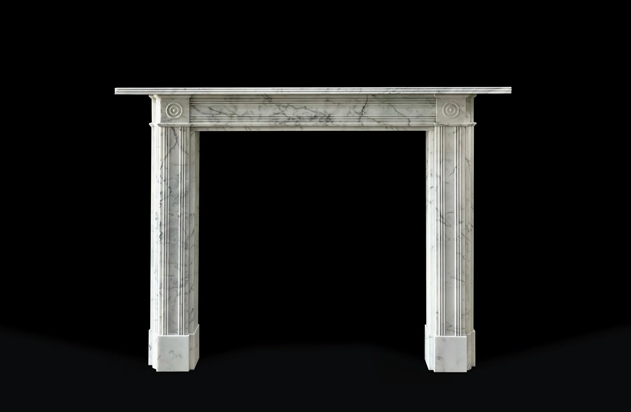 Belgrave in Carrara Bianco
