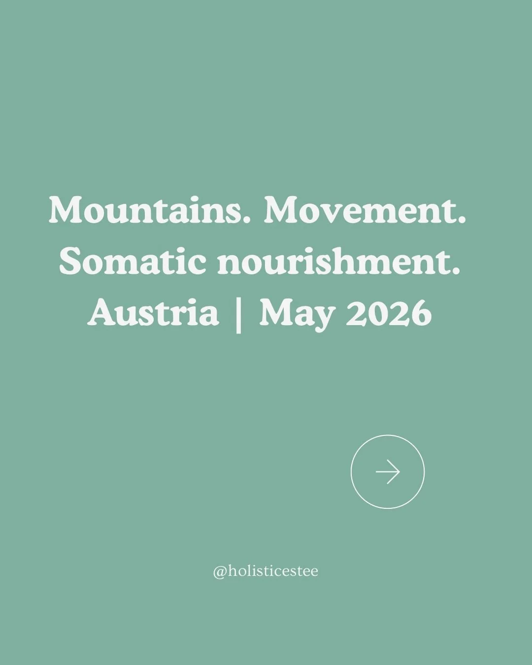 Alpine Embrace 2026 ⛰️

Have you planned any journeys for next year?

How about a week in the mountains, where life feels simpler, slower, and more meaningful?

In a world that rewards speed, we choose to celebrate presence.

Plenty of fresh air. Out