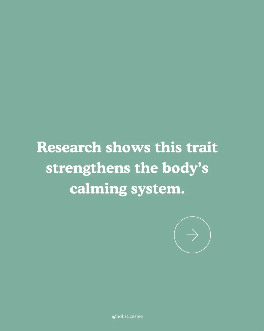 Anything that improves HRV always catches my attention, and the findings from this research make total sense.

This isn&rsquo;t about bypassing, ignoring, or overriding real feelings or moods.

It&rsquo;s about building the capacity to honour and emb
