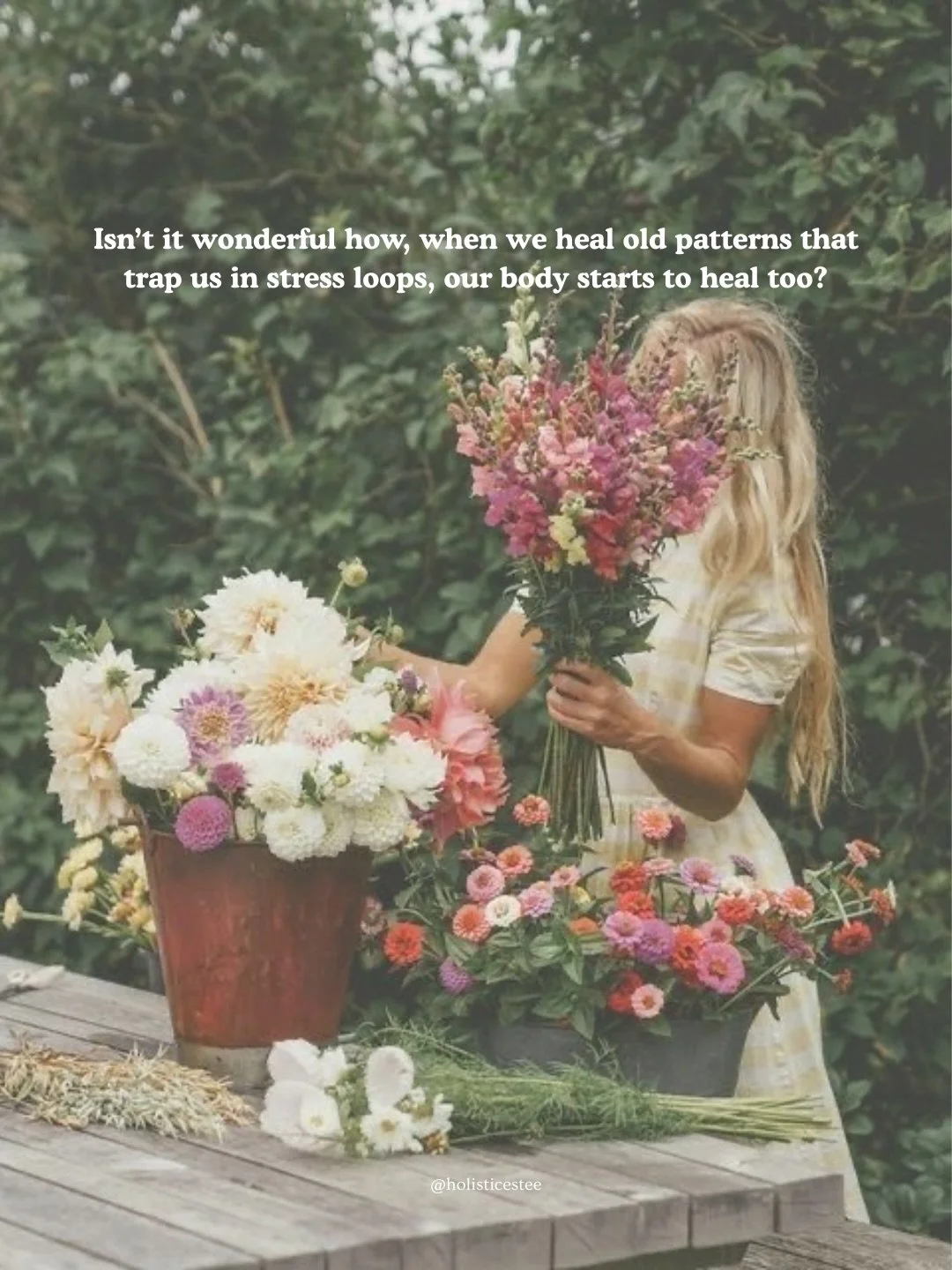 This April, may we feel

✨ a sense of aliveness that expands
✨ safe enough to slow down when we want to
✨ engaged only in reciprocal energy
✨ that we are more than okay, wherever we are right now

1:1 somatic sessions available this month- click to b