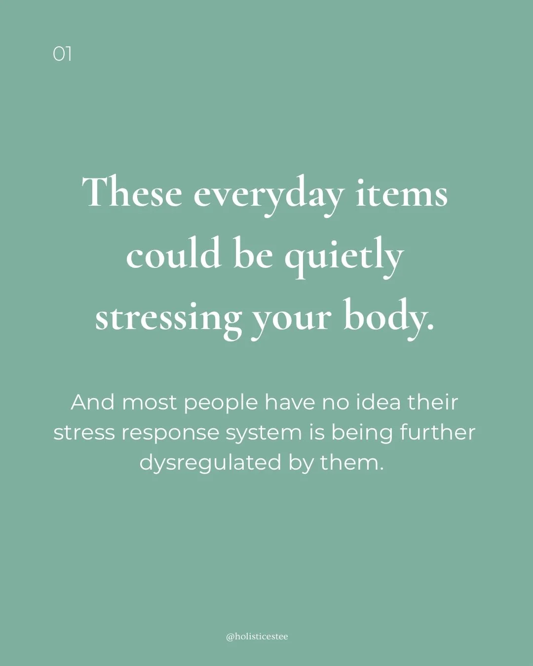 Are chemicals making stress management harder?

Reducing your toxic load is part of nervous system-first health optimisation. Because your body can't regulate, or thrive with a chronically weakened stress response system.

Phthalates aren&rsquo;t the