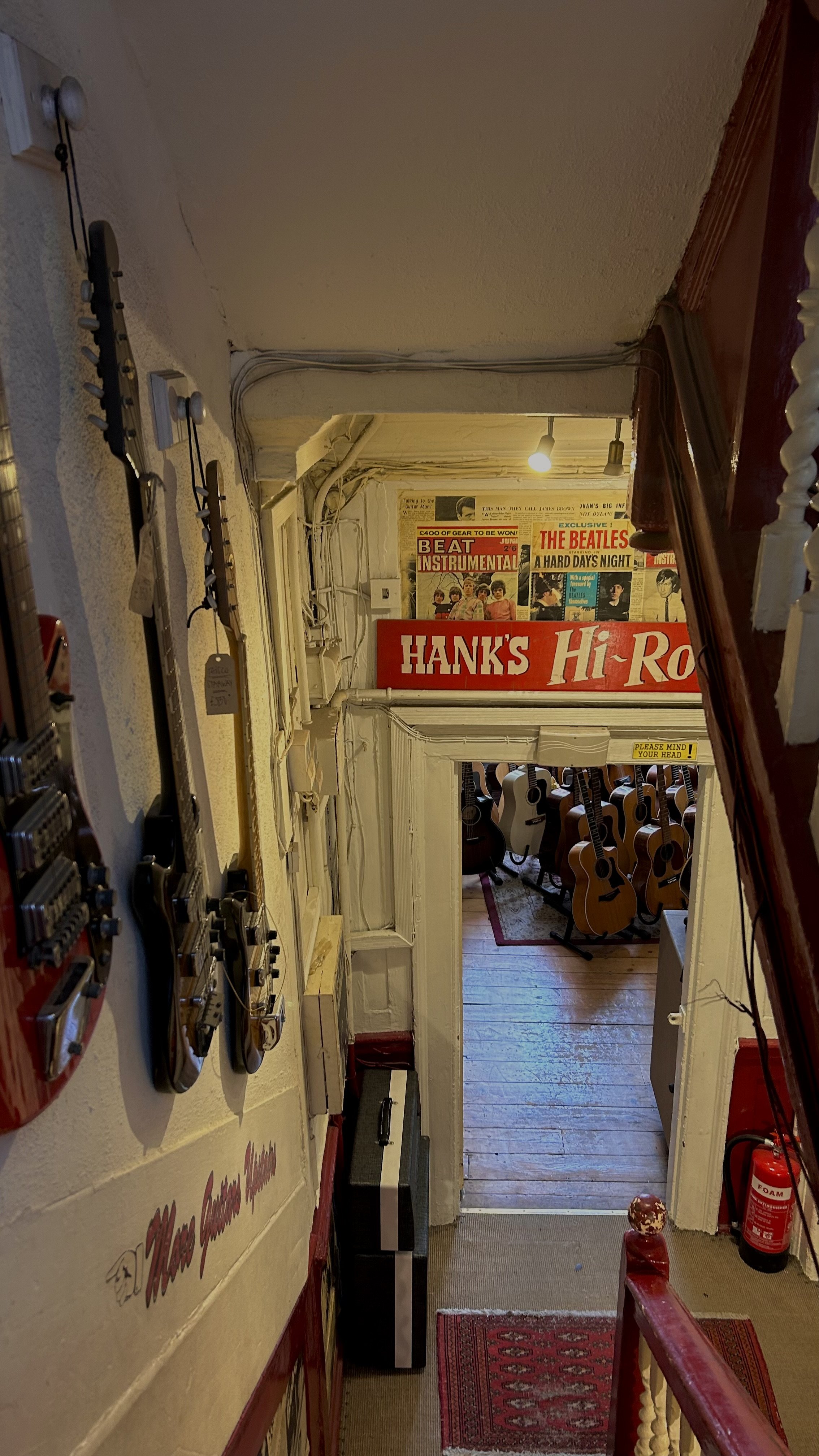 Hanks guitar emporium. London, England (2024)