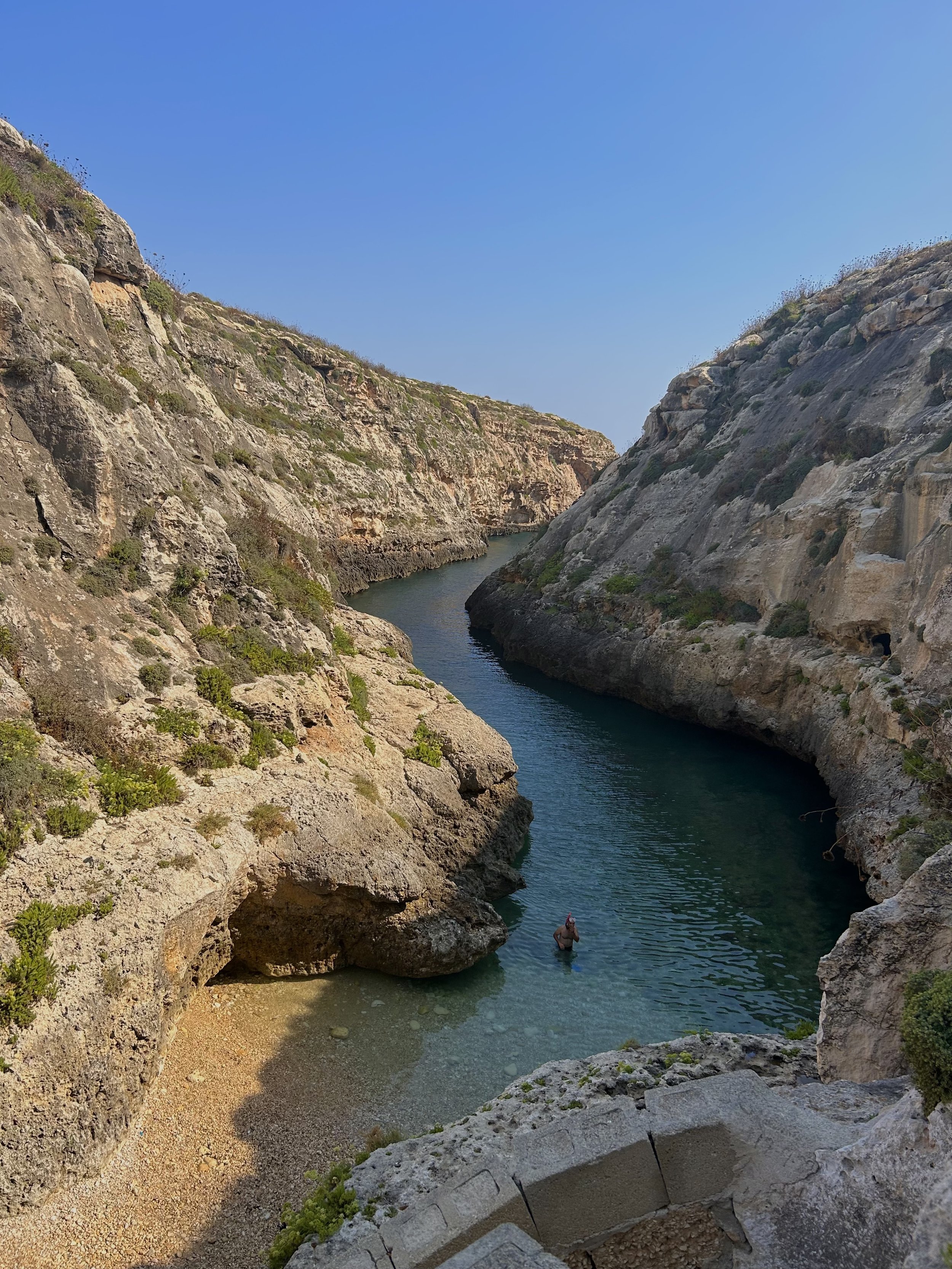 The hidden ocean river. Ghasri, Gozo (2023)