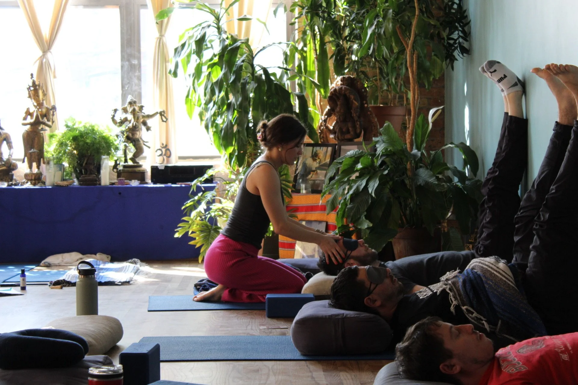 Small Group Restorative Yoga + Reiki