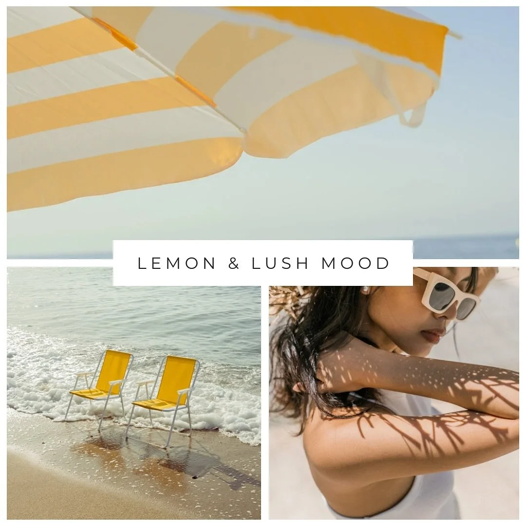 Golden hour, salt air, and that sunkissed, low-maintenance glow. This is the mood&mdash;effortless, coastal, and just the right amount of luxe. 🌞🍋