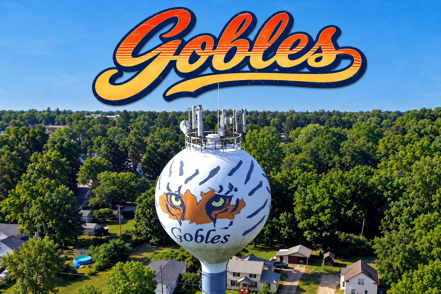 Gobles Tiger Tower Postcard.png