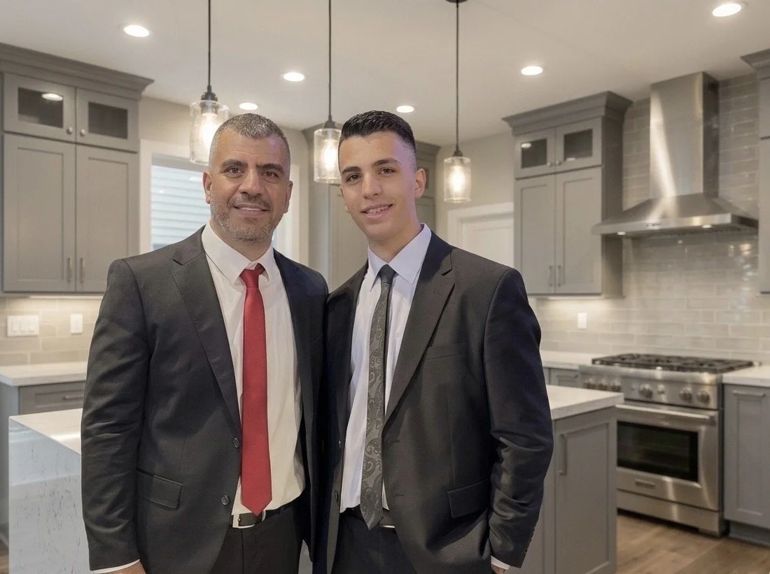 Harmony of Spaces leadership in a finished kitchen