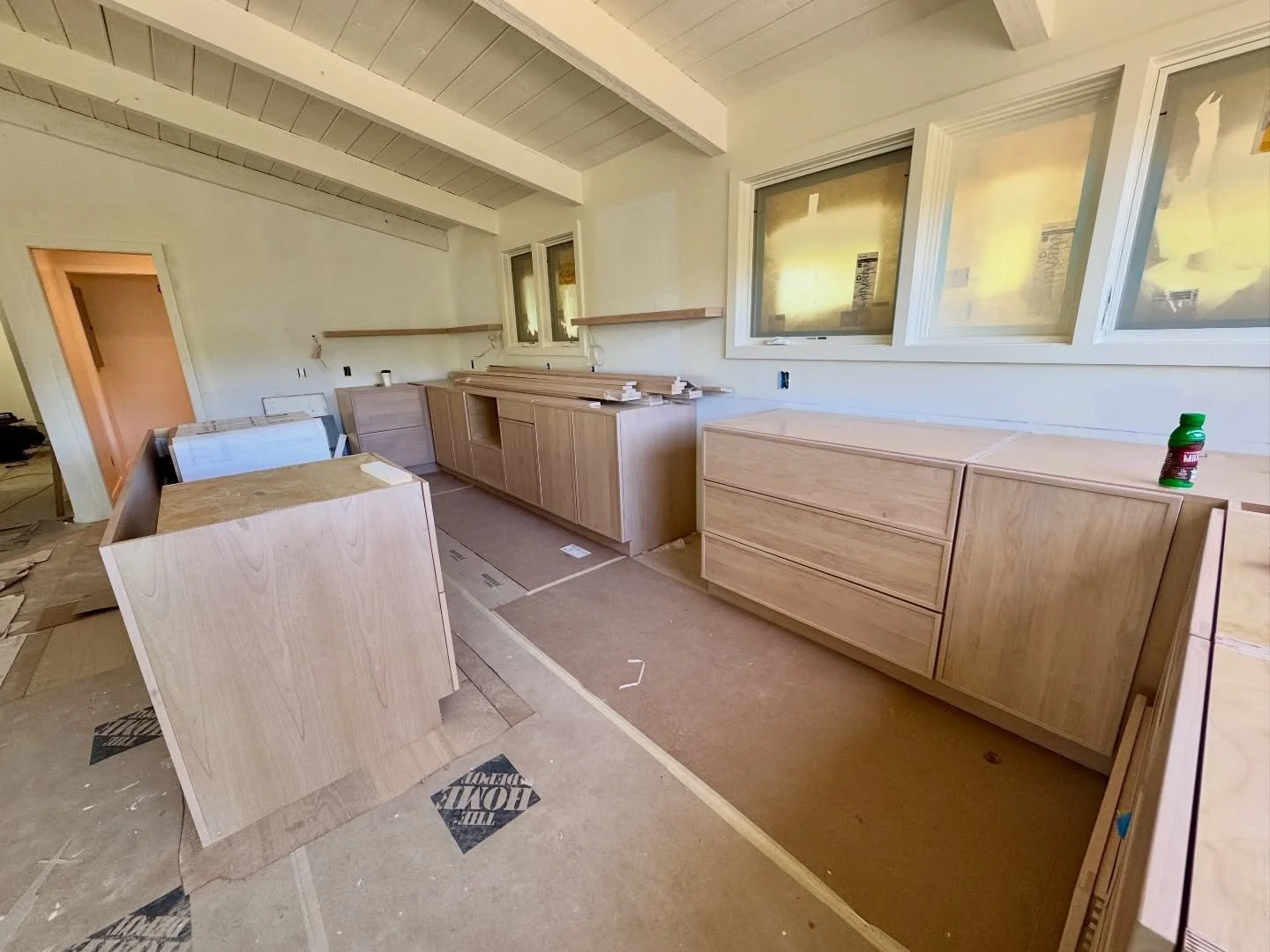 Cabinetry installation day at one of our #Sonoma projects! 

#architecture #interiordesign