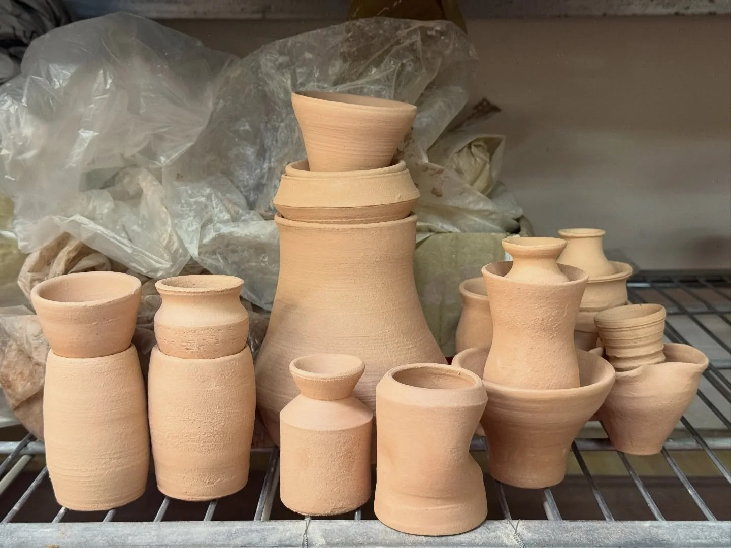 Some fun wheel projects in the works! 🏺✨

#ceramics #interiordesign