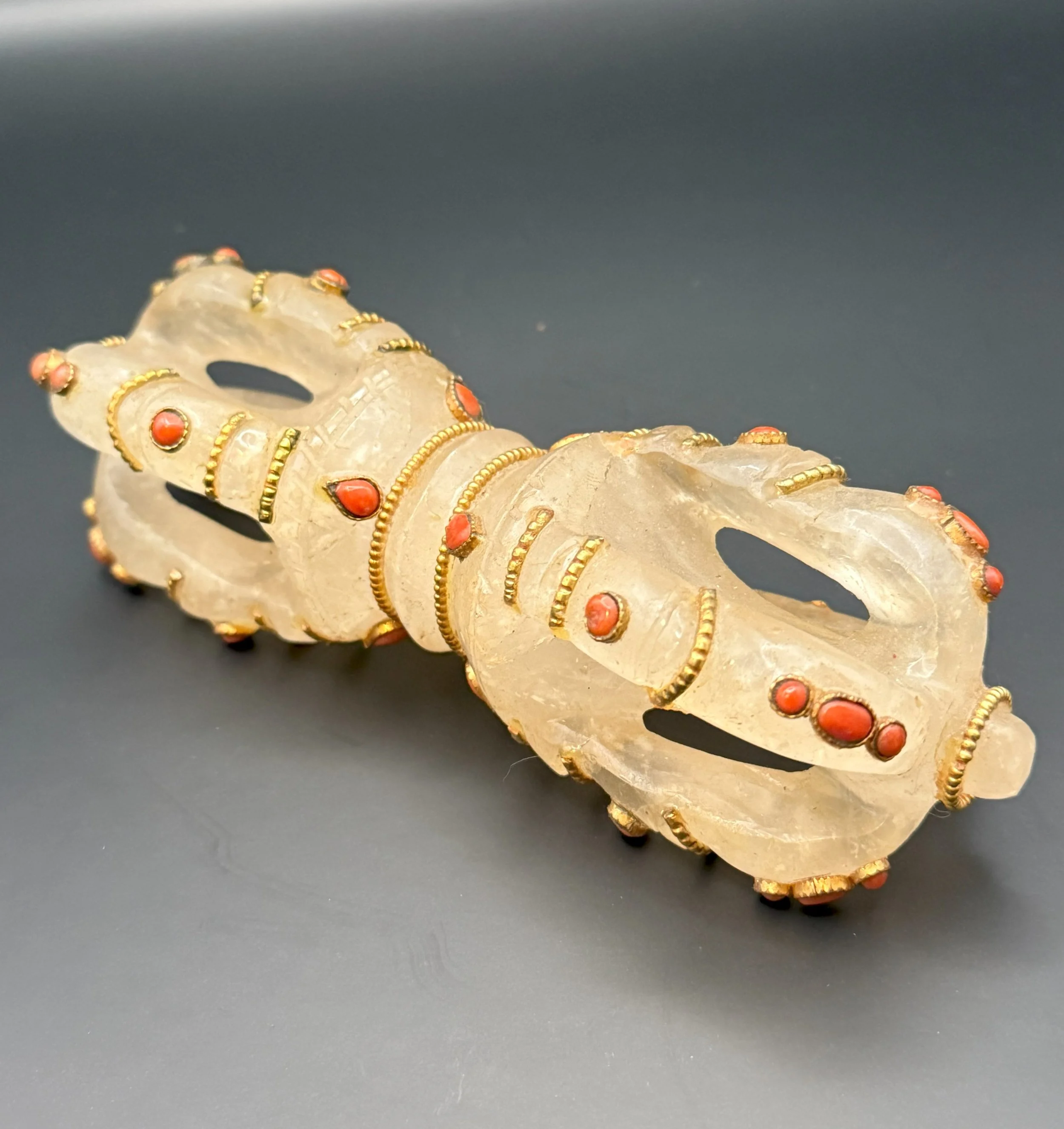 Bajra / Dorje (White Opaque)