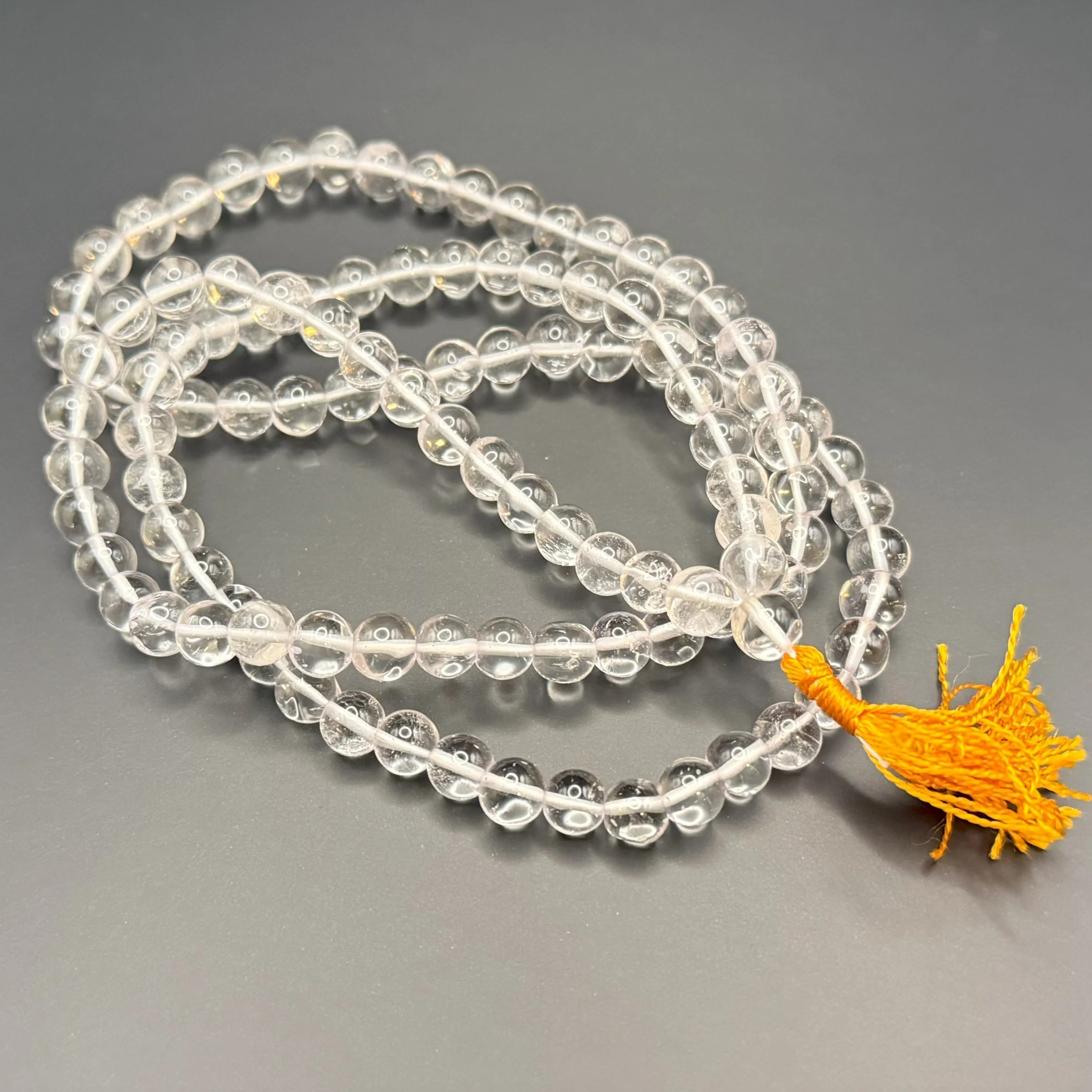Plain Crystal Prayer Beads (Mala)