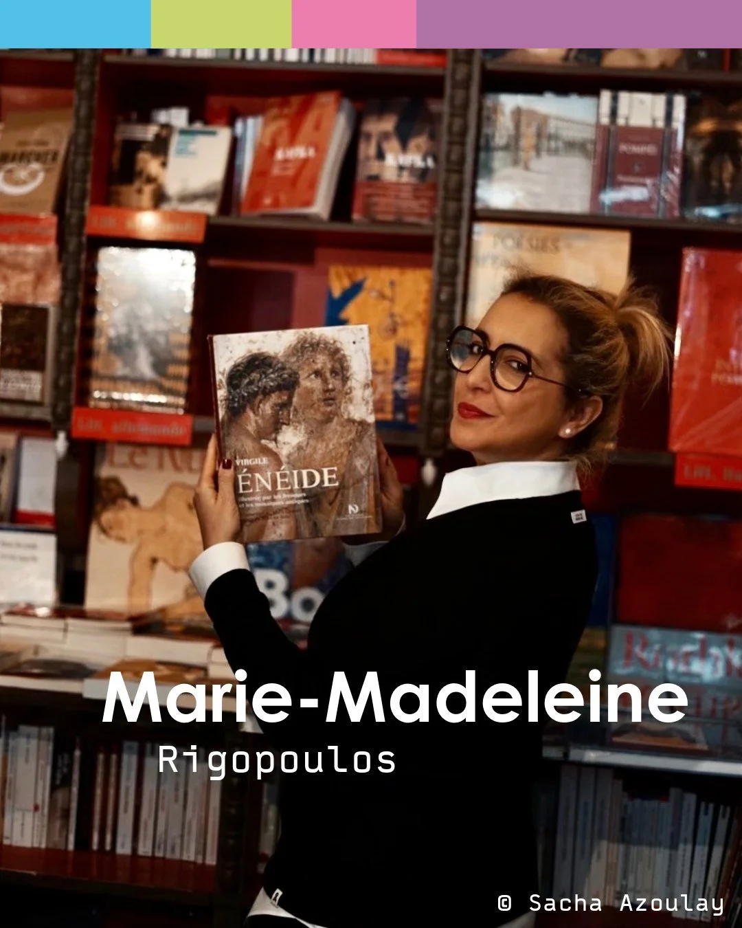 🧡 𝗭𝗢𝗢𝗠 𝗦𝗨𝗥 𝗡𝗢𝗧𝗥𝗘 𝗖𝗢𝗡𝗦𝗘𝗜𝗟𝗟𝗘̀𝗥𝗘 𝗟𝗜𝗧𝗧𝗘́𝗥𝗔𝗜𝗥𝗘 🧡
Nous sommes honor&eacute;s de vous pr&eacute;senter notre conseill&egrave;re litt&eacute;raire : Marie-Madeleine Rigopoulos.
🔎 Apr&egrave;s une premi&egrave;re carri&egra