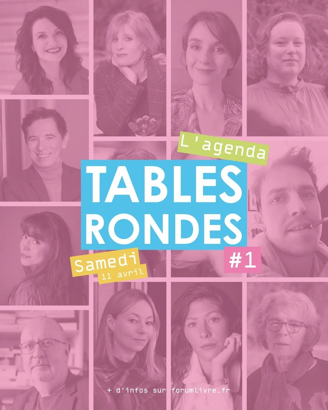 🗓 𝗟'𝗔𝗚𝗘𝗡𝗗𝗔 𝗗𝗨 #FDL2026 : 𝗟𝗘𝗦 𝗧𝗔𝗕𝗟𝗘𝗦 𝗥𝗢𝗡𝗗𝗘𝗦 𝗗𝗨 𝗦𝗔𝗠𝗘𝗗𝗜 𝟭/𝟮 🧡 
🎤 D&eacute;couvrez l'agenda des tables rondes litt&eacute;raires du samedi !
Des rencontres pour croiser les regards, se questionner, apprendre, r&ecirc;