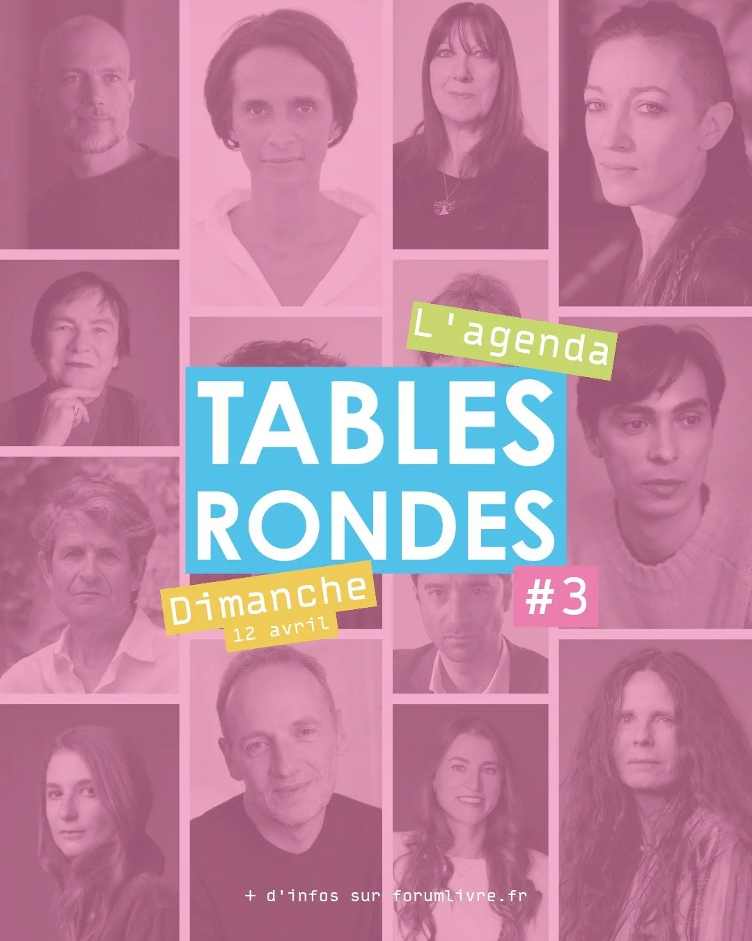 🗓 𝗟'𝗔𝗚𝗘𝗡𝗗𝗔 𝗗𝗨 #FDL2026 : 𝗟𝗘𝗦 𝗧𝗔𝗕𝗟𝗘𝗦 𝗥𝗢𝗡𝗗𝗘𝗦 𝗗𝗨 𝗗𝗜𝗠𝗔𝗡𝗖𝗛𝗘 𝟭/𝟮 🧡
🎤 D&eacute;couvrez l'agenda des tables rondes litt&eacute;raires du dimanche !
Des rencontres pour croiser les regards, se questionner, apprendre, r&e