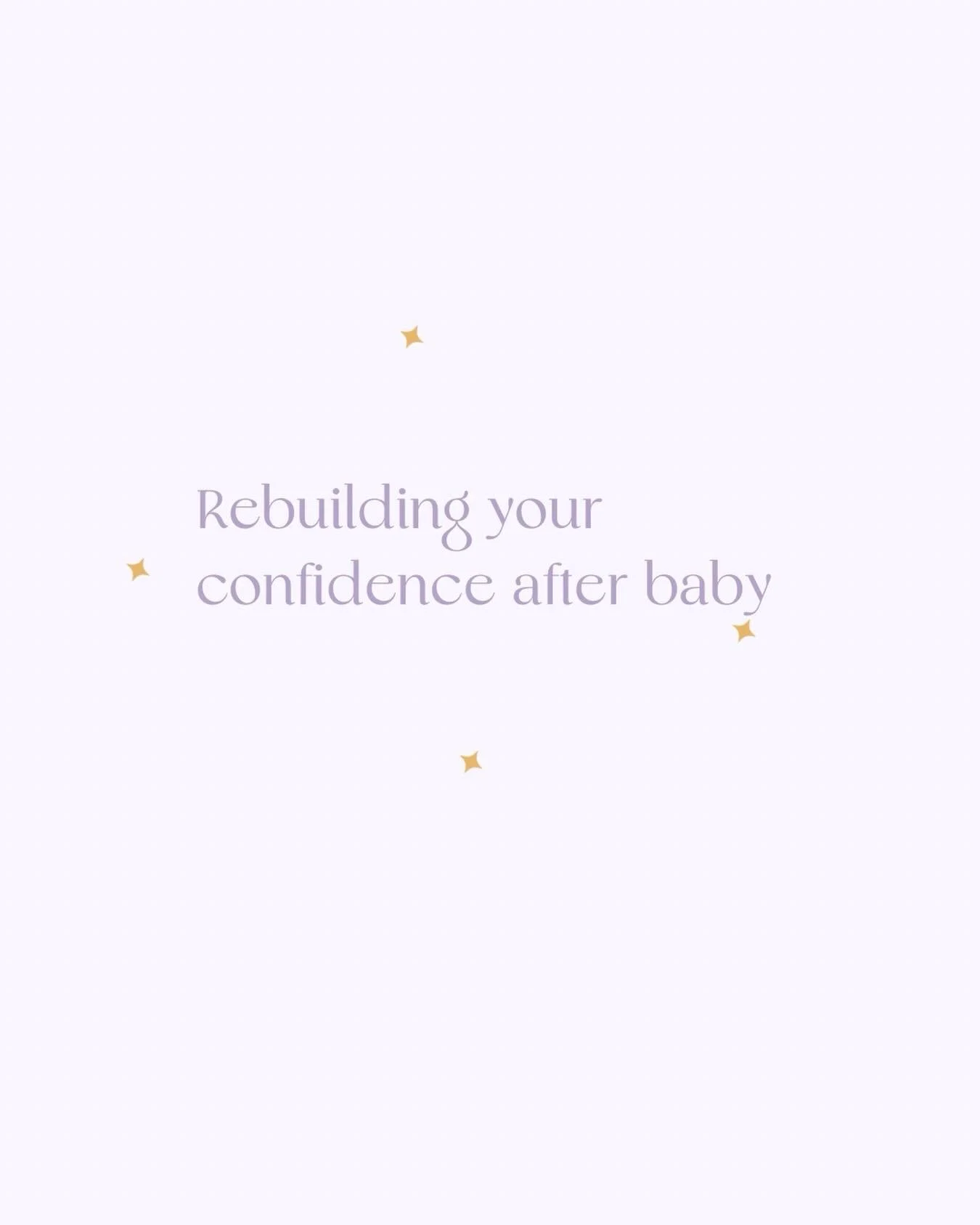 ✨Confidence after birth doesn&rsquo;t just show up, you build it little by little. 

Postpartum can feel like a lot. It&rsquo;s new, it&rsquo;s emotional, and some days feel heavier than others. But every time you feed your baby, comfort them, or fig