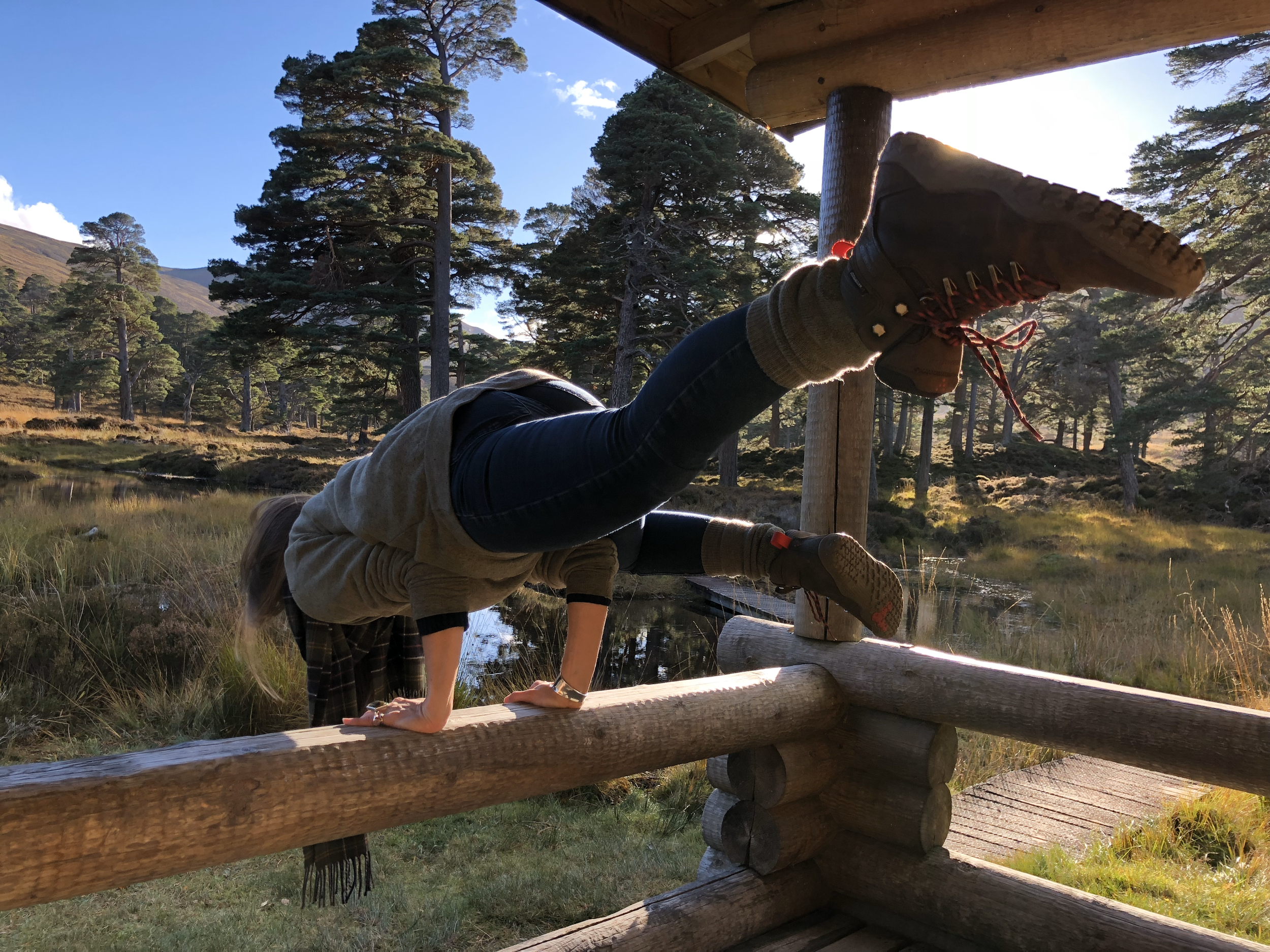 Off-roading and attempting to balance 