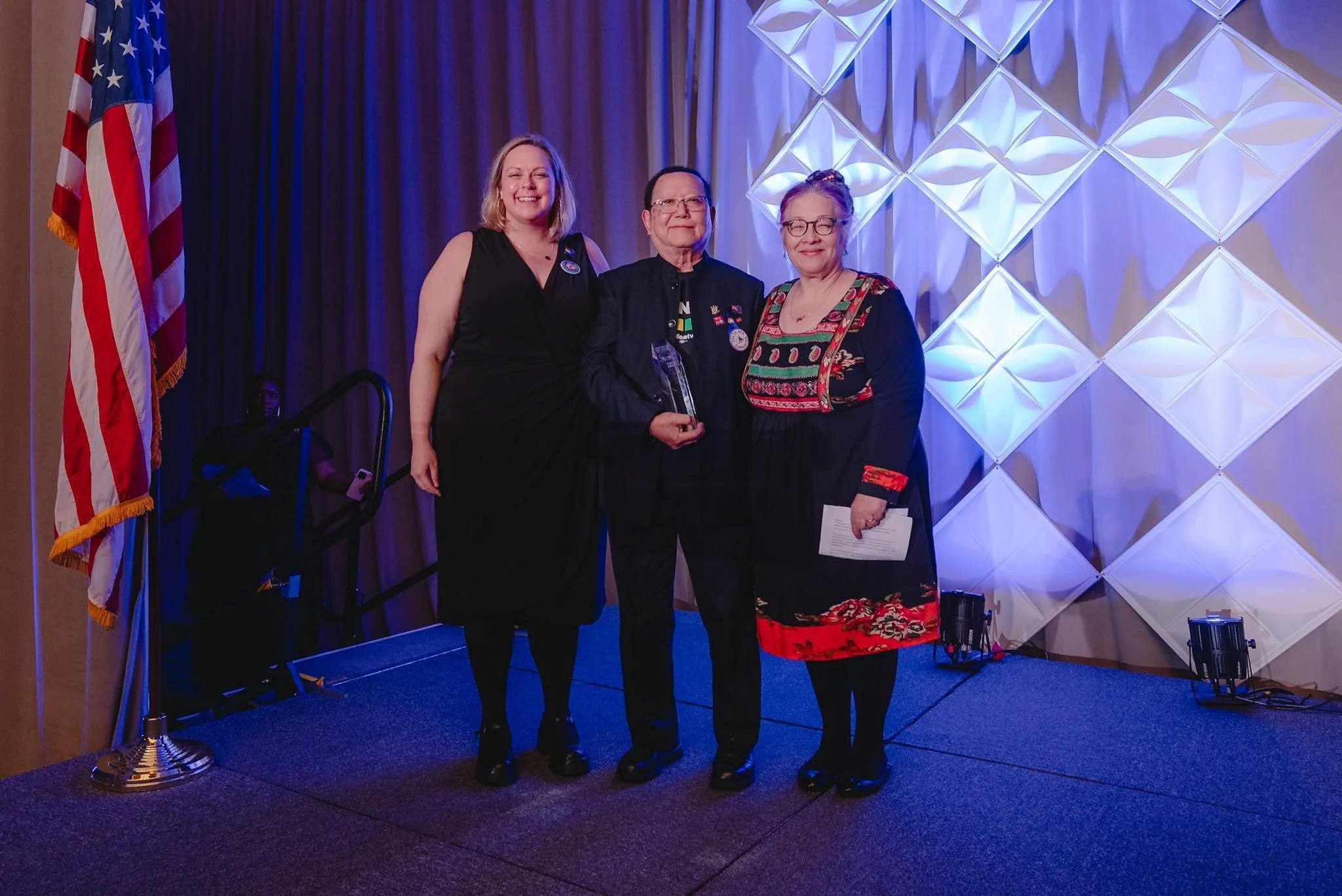 The @aflcio Drum Major for Justice award recognizes those who give their time &amp; energy in service of others but does not seek recognition.

Congratulations to this year's recipient, Stan Kiino of @afacwa and Exexutive Board member of @prideatwork