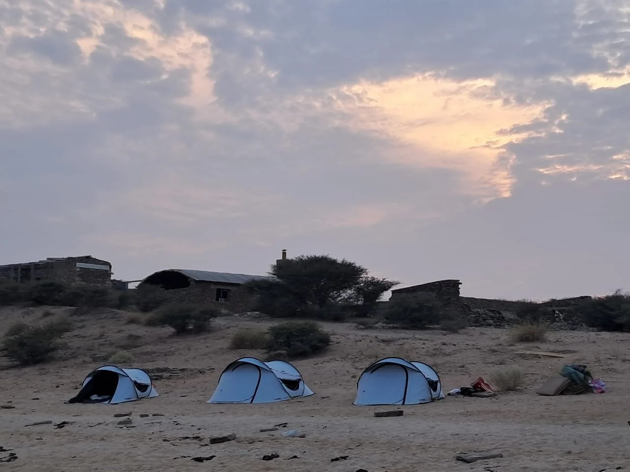 Camping tents in Dahlak Island-Barentu Tours.JPG