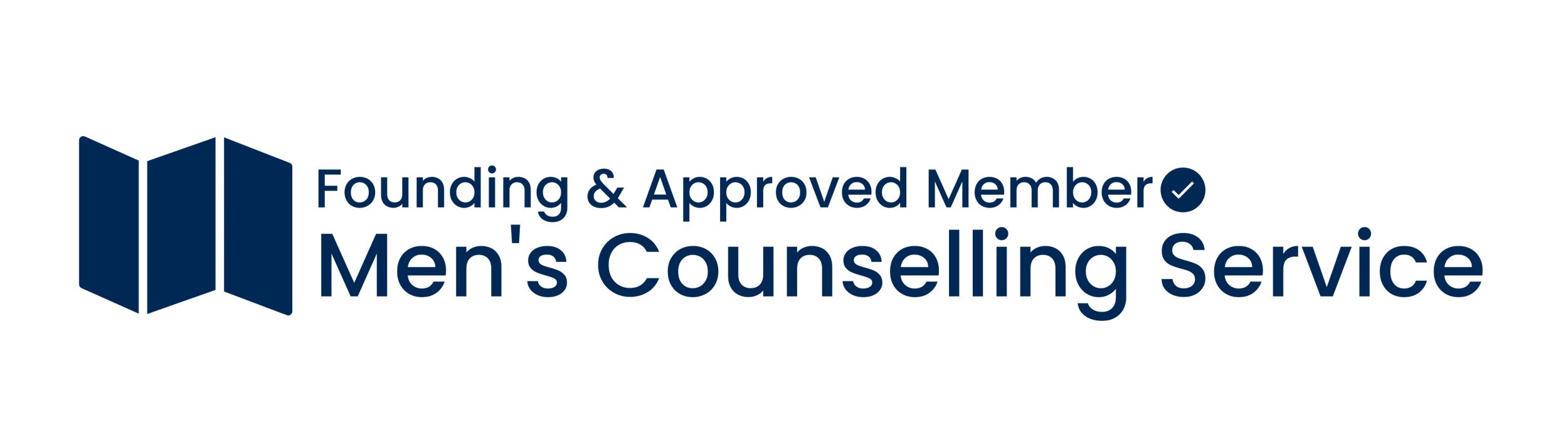 An image logo for Mens Counselling Service with James Pearson as a founding member