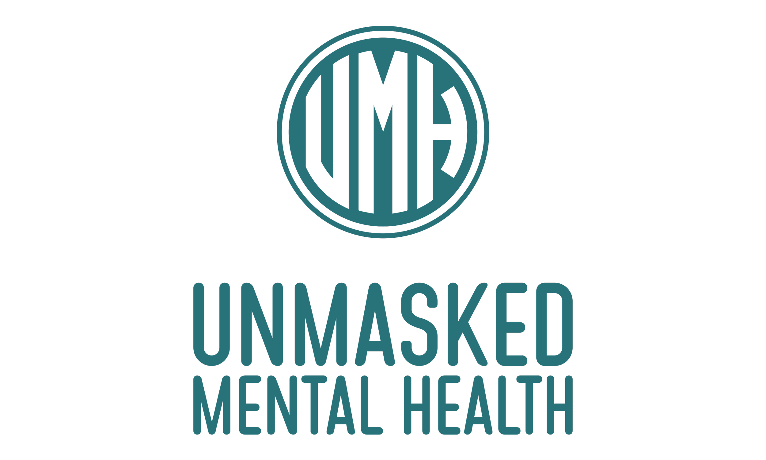 An image logo for Unmasked Mental Health in Halifax