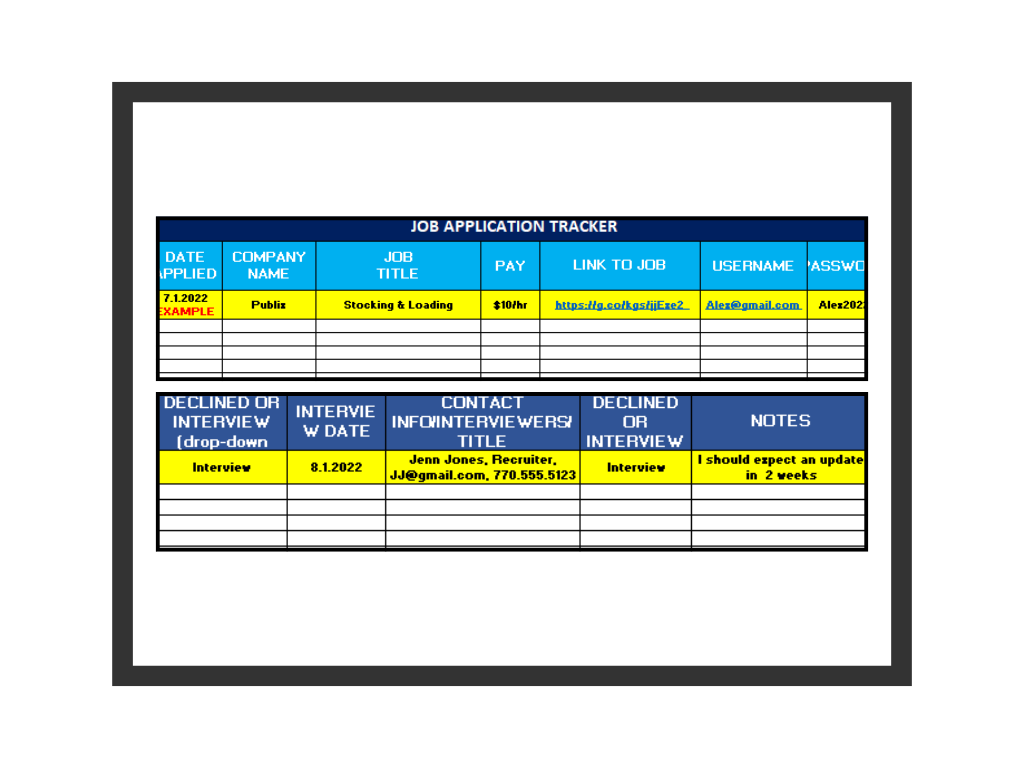 Job Application Tracker