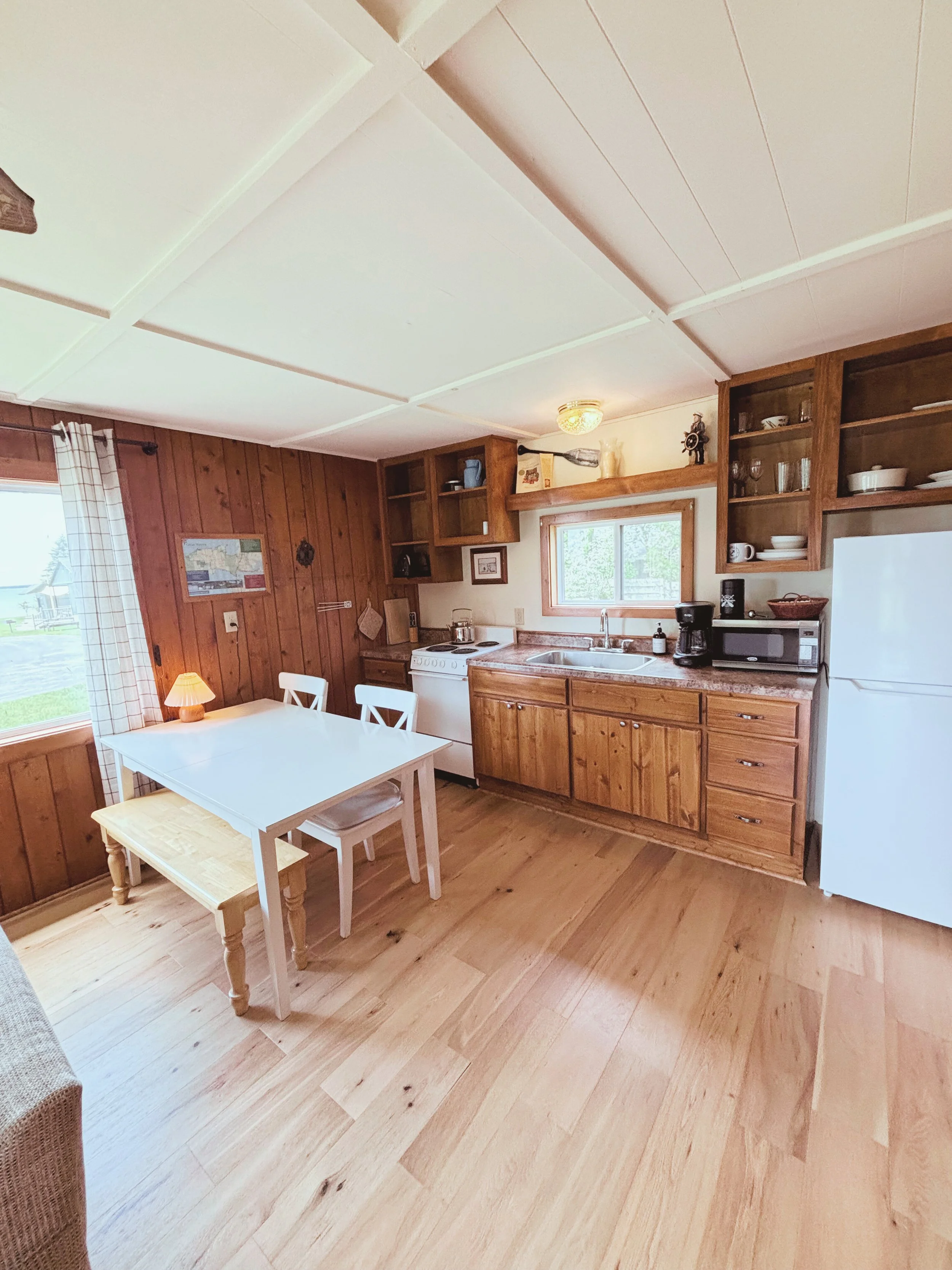 Fully stocked kitchen