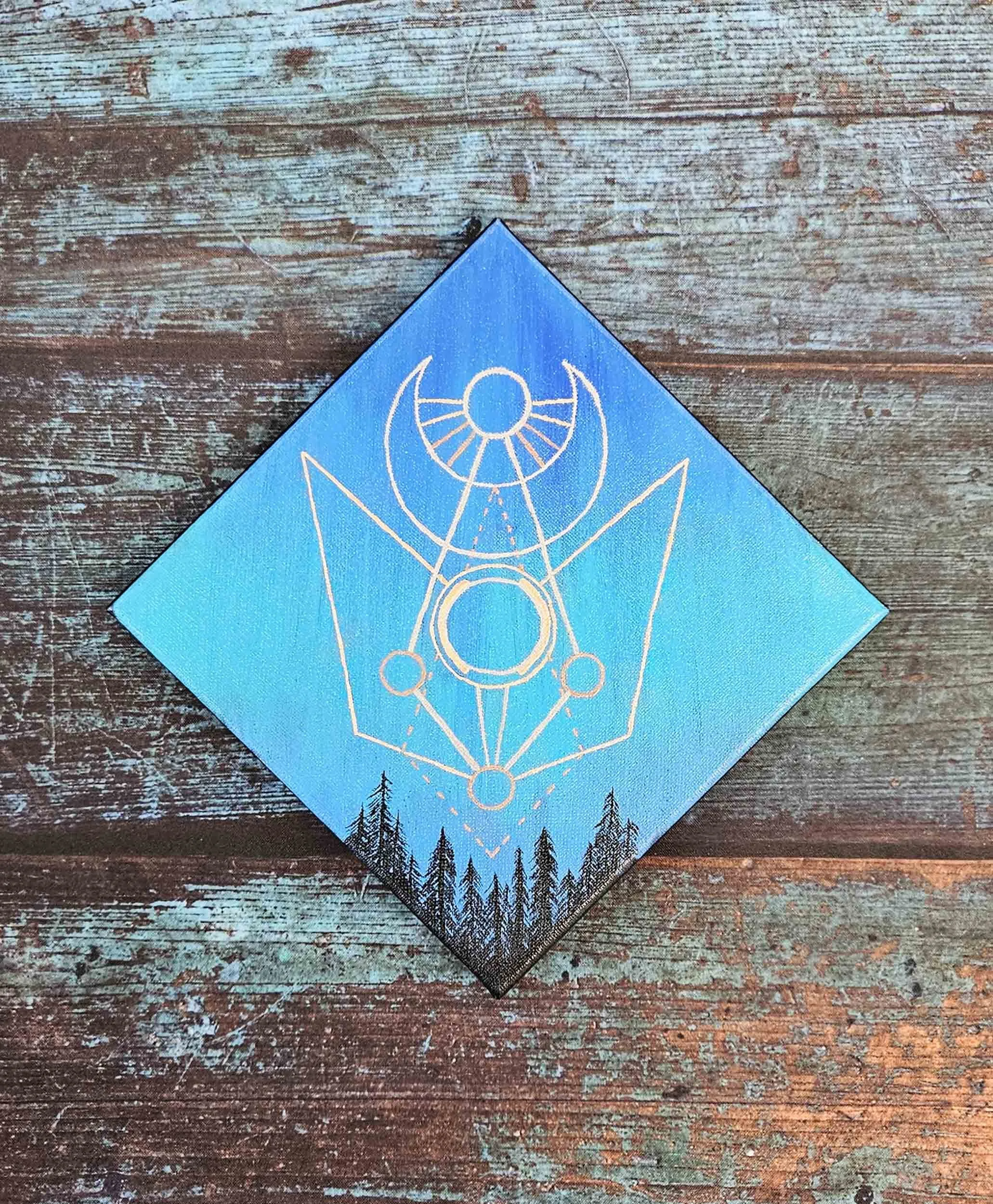 Blue Geometry #2