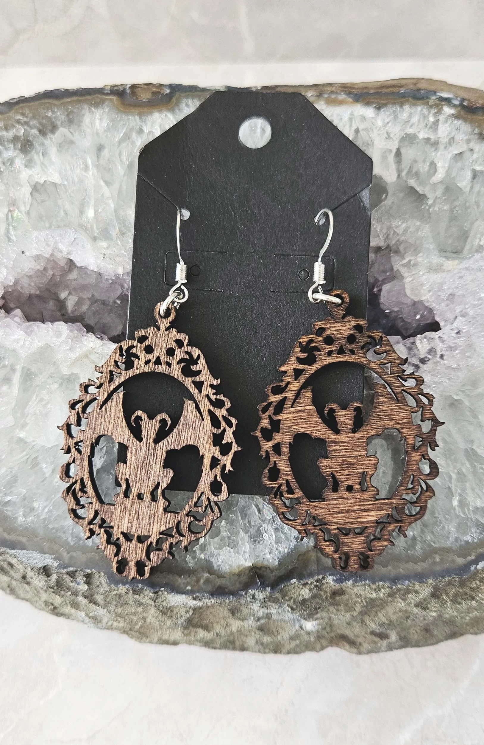 Wood Demon Earrings