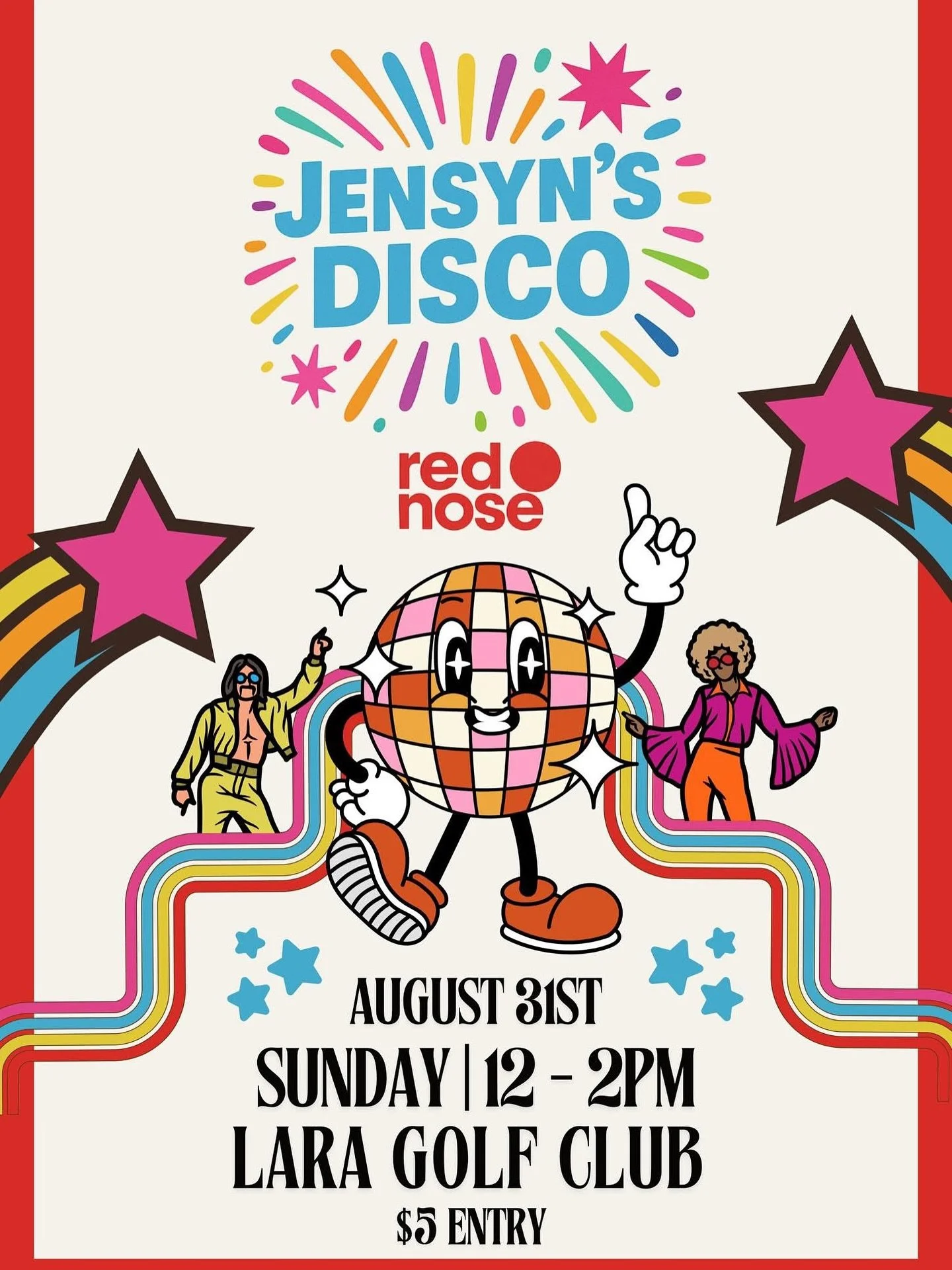 We are honoured to be apart of such a wonderful cause in honour of beautiful baby Jensyn. Details ⬇️ 

🎉 Jensyn&rsquo;s Disco Party! 🎉

✨ $5 Entry at the Door (All funds donated)
🎨 Free Face Painting
🏰 Jumping Castle
🎁 Free Goodie Bags for the F
