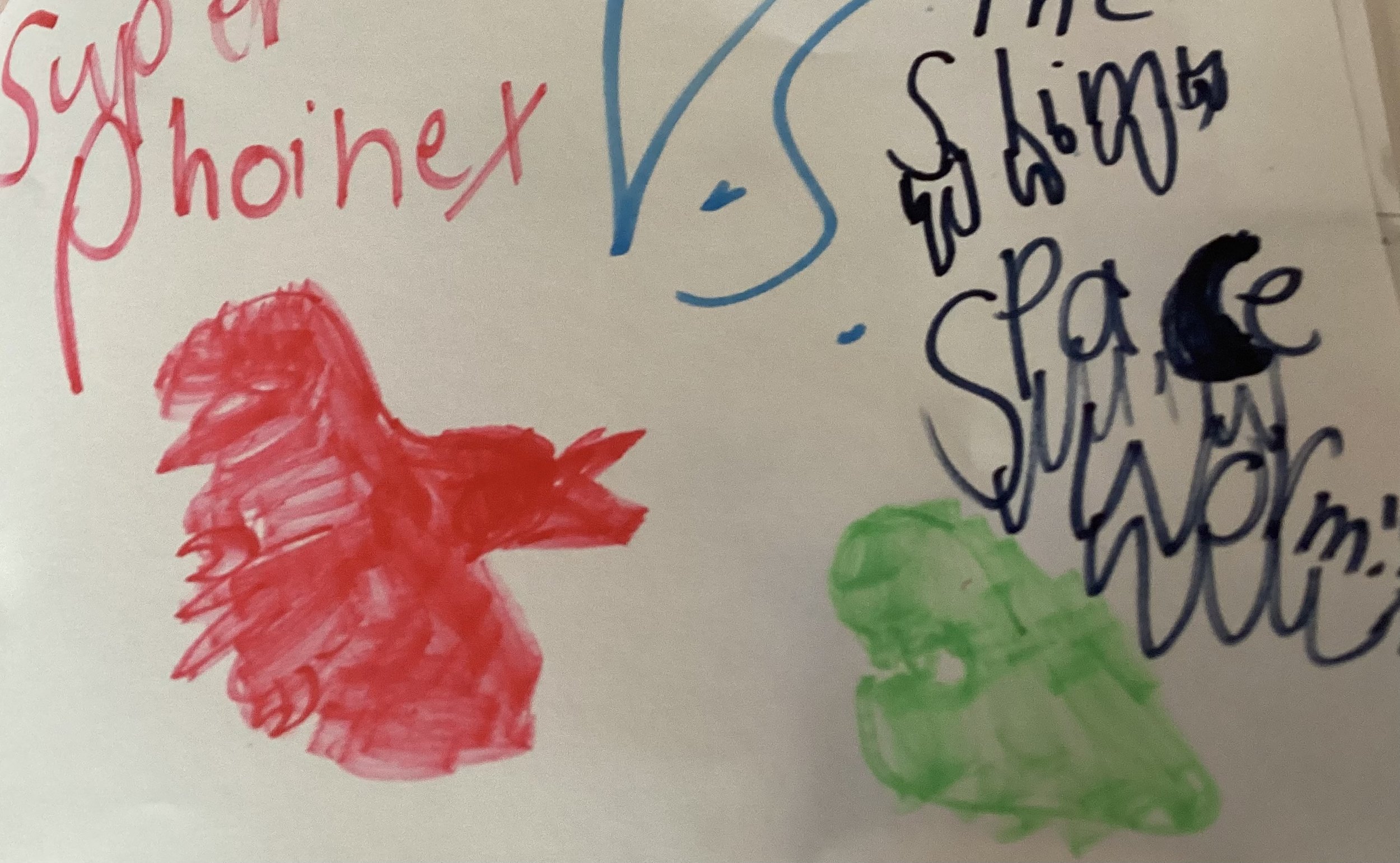 Super Phoenix v.s. The Slimy Space Worm