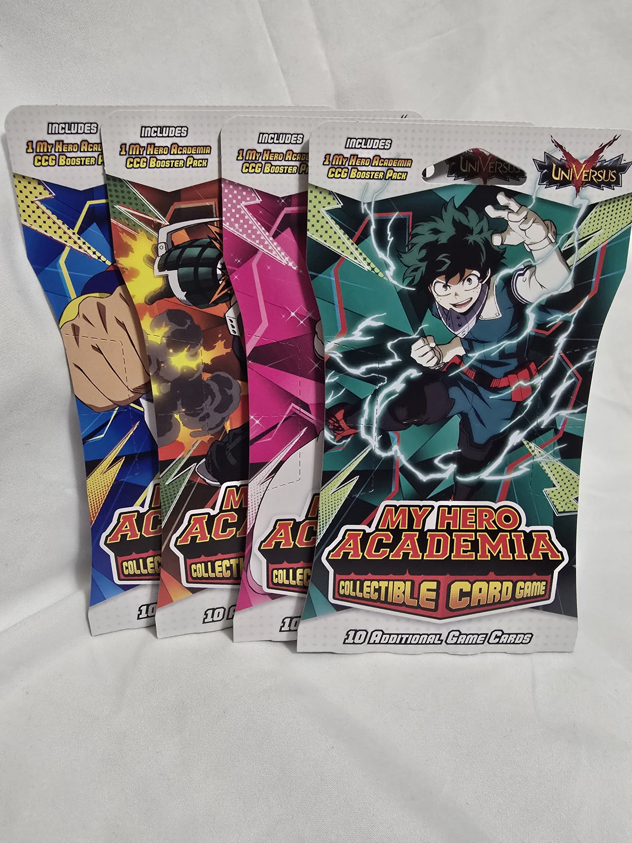 UniVersus:  My Hero Academia - Series One Unlimited  Sleeved Boosters