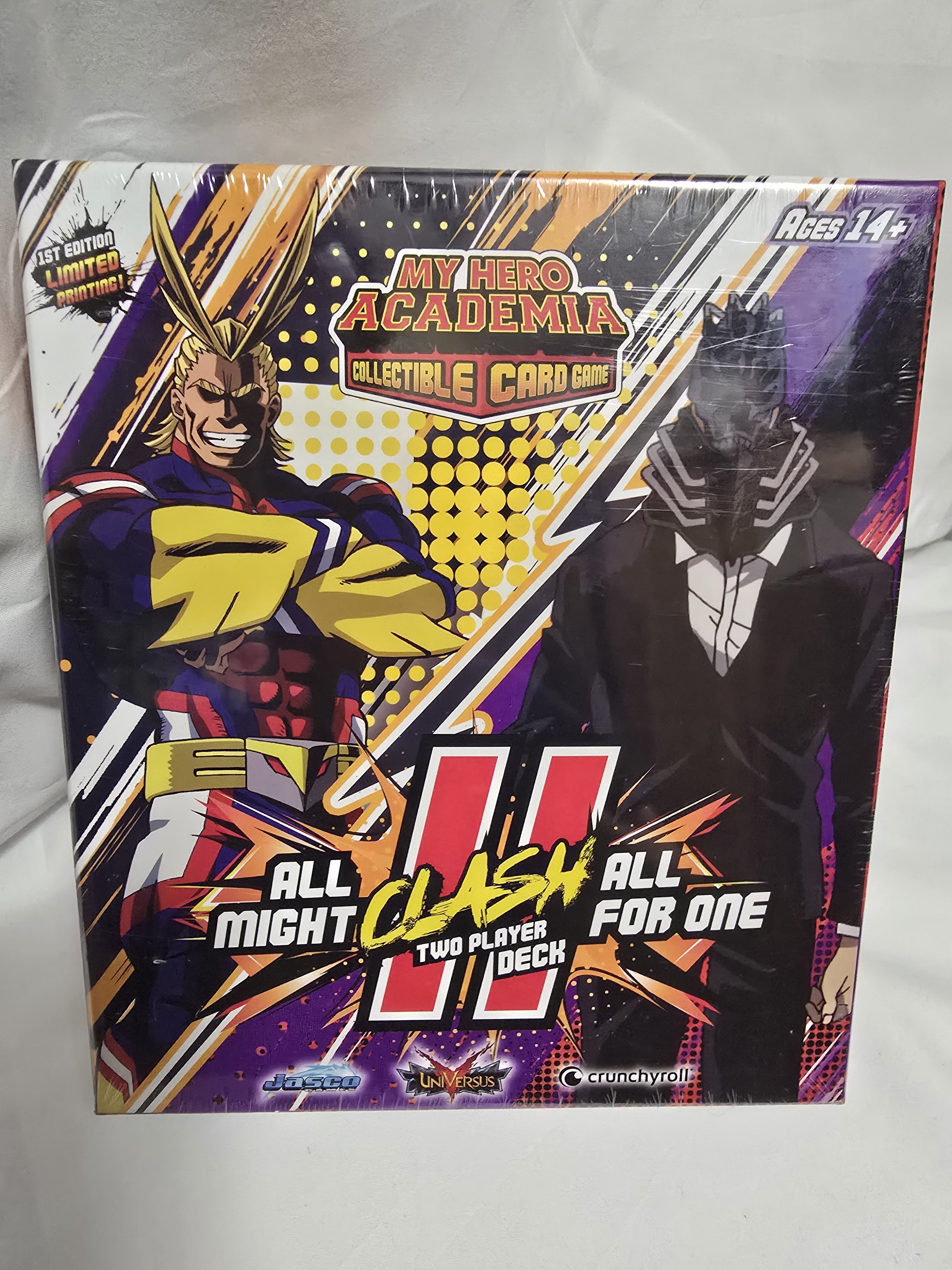 UniVersus - My Hero Academia:  2 Player Deck II - All Might vs. All For One