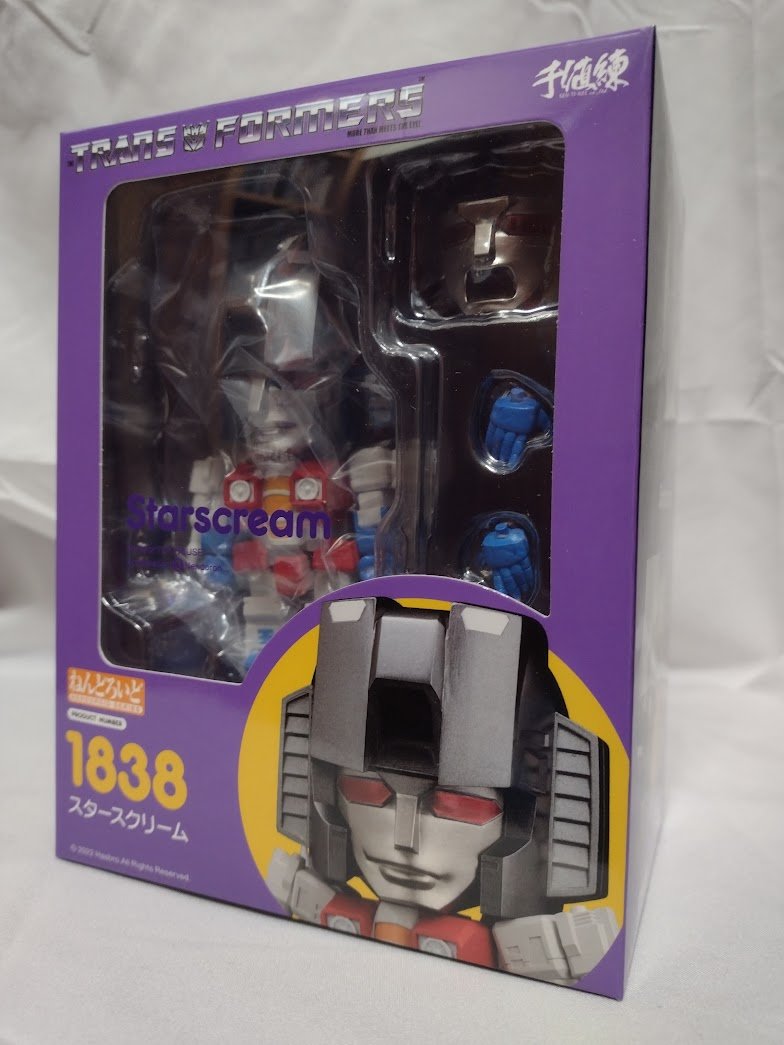 Transformers:  Nendoroid No. 1838 - Starscream