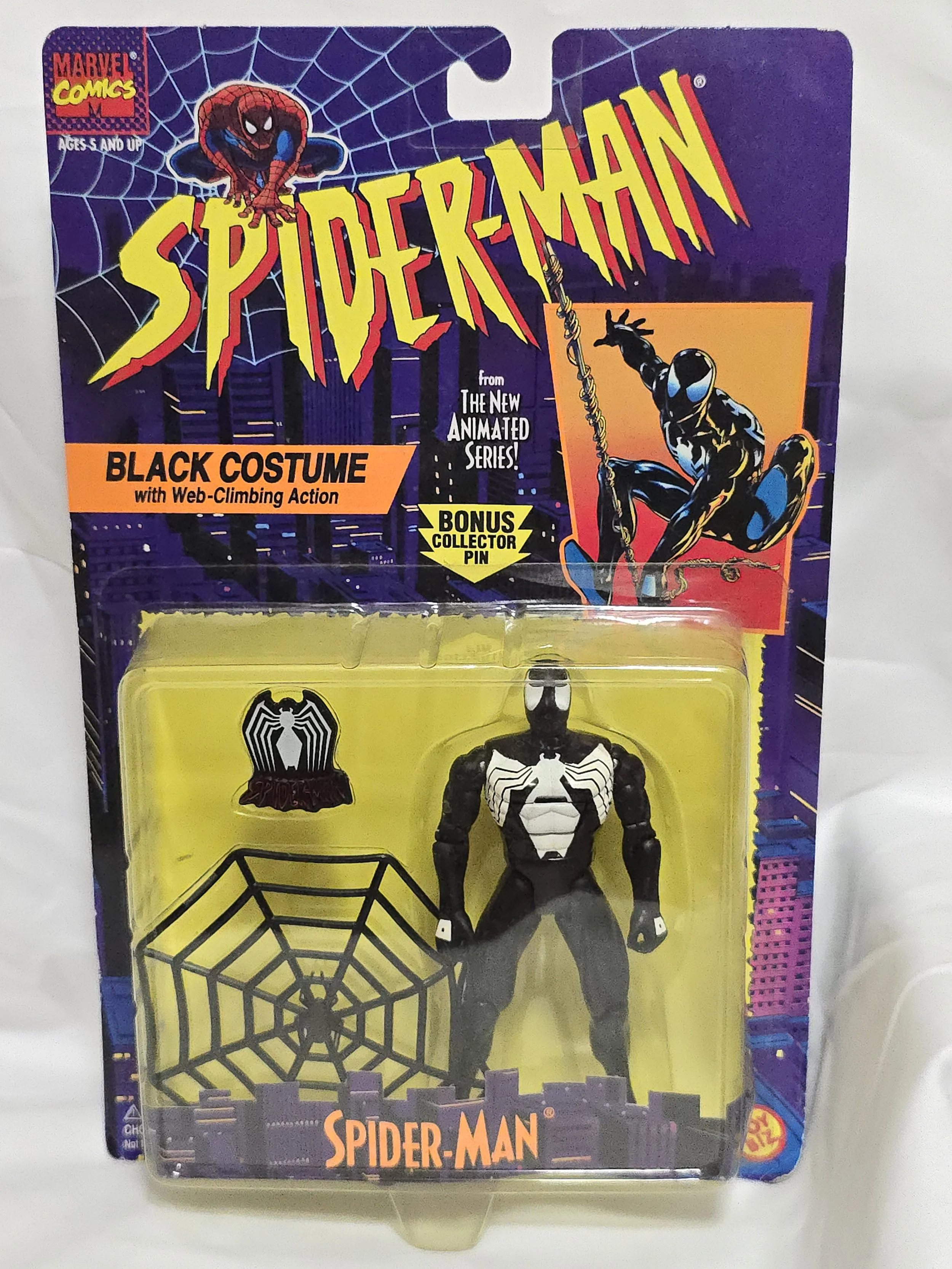 Spider-Man The Animated Series:  Black Costume Spider-Man